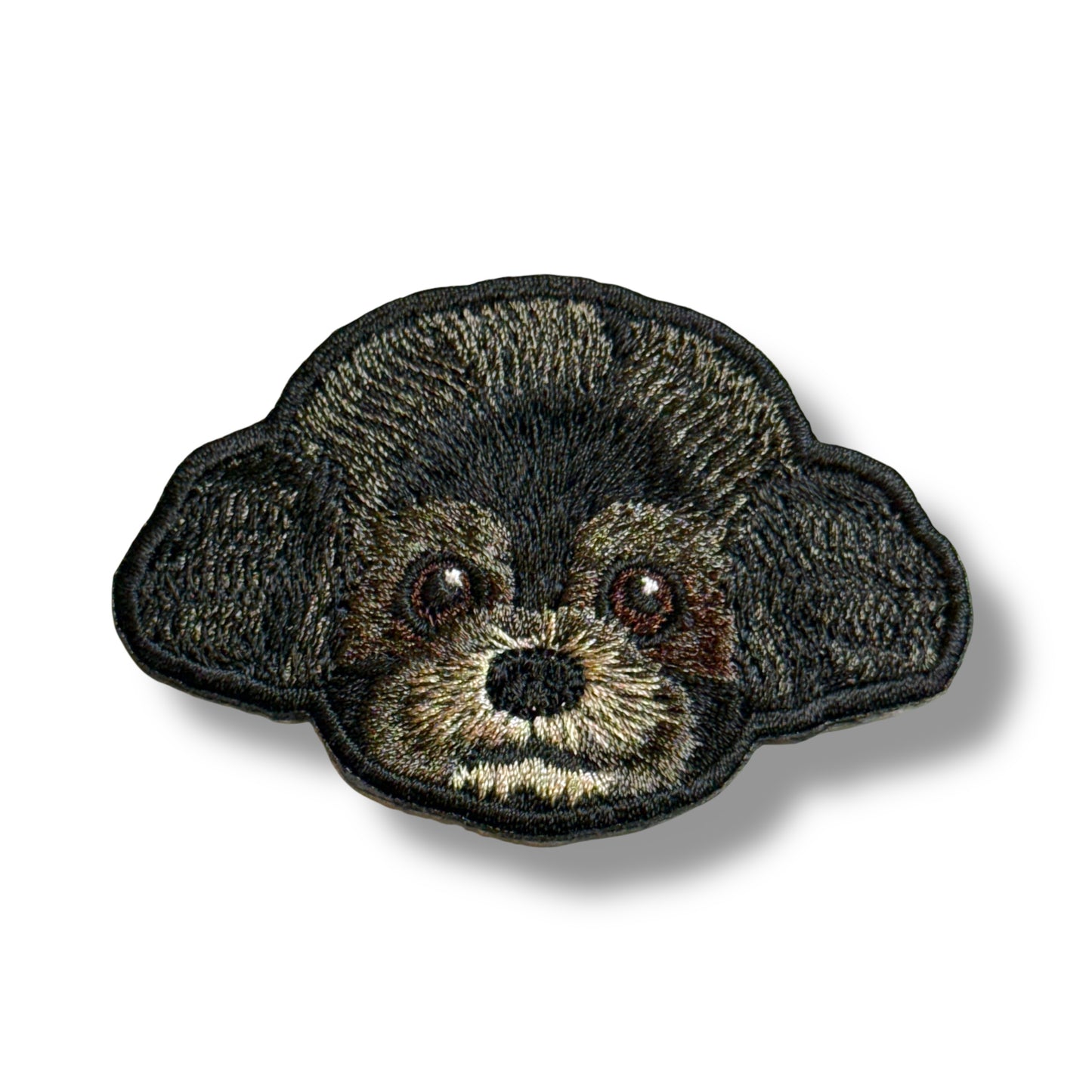 トイプードルの刺繍ワッペン