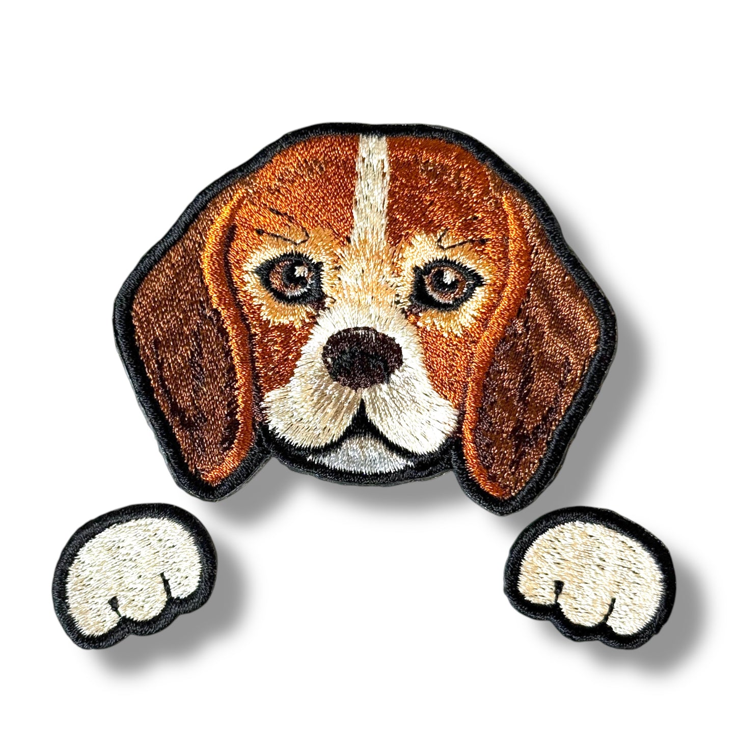 ビーグルの刺繍ワッペン