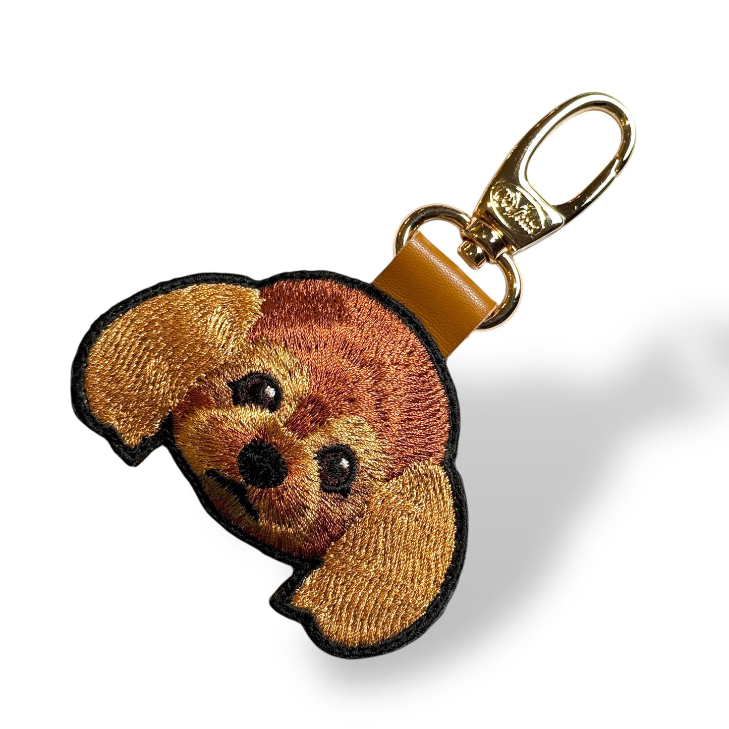 トイプードルの刺繍ワッペン