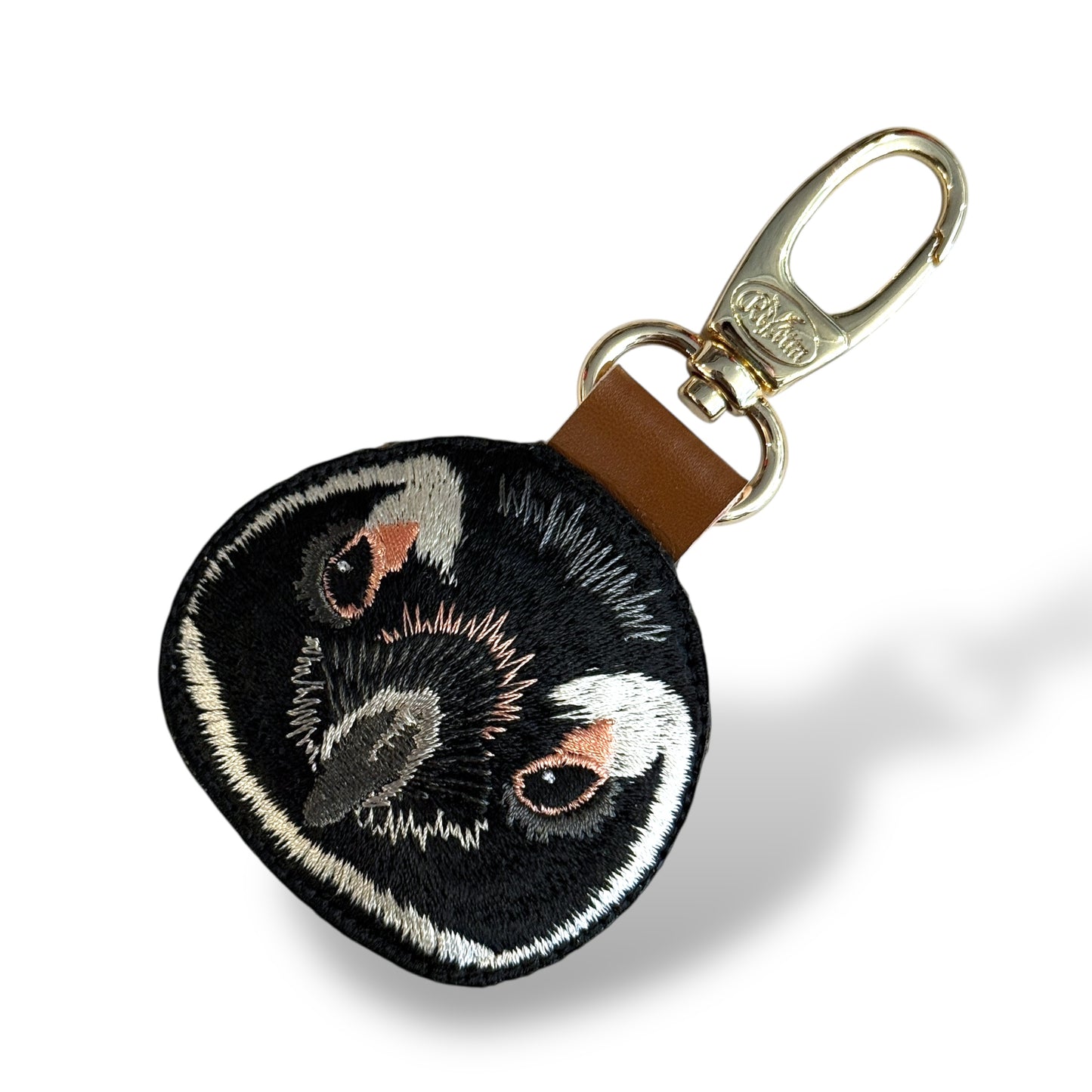 マゼランペンギンの証明写真刺繍ワッペン