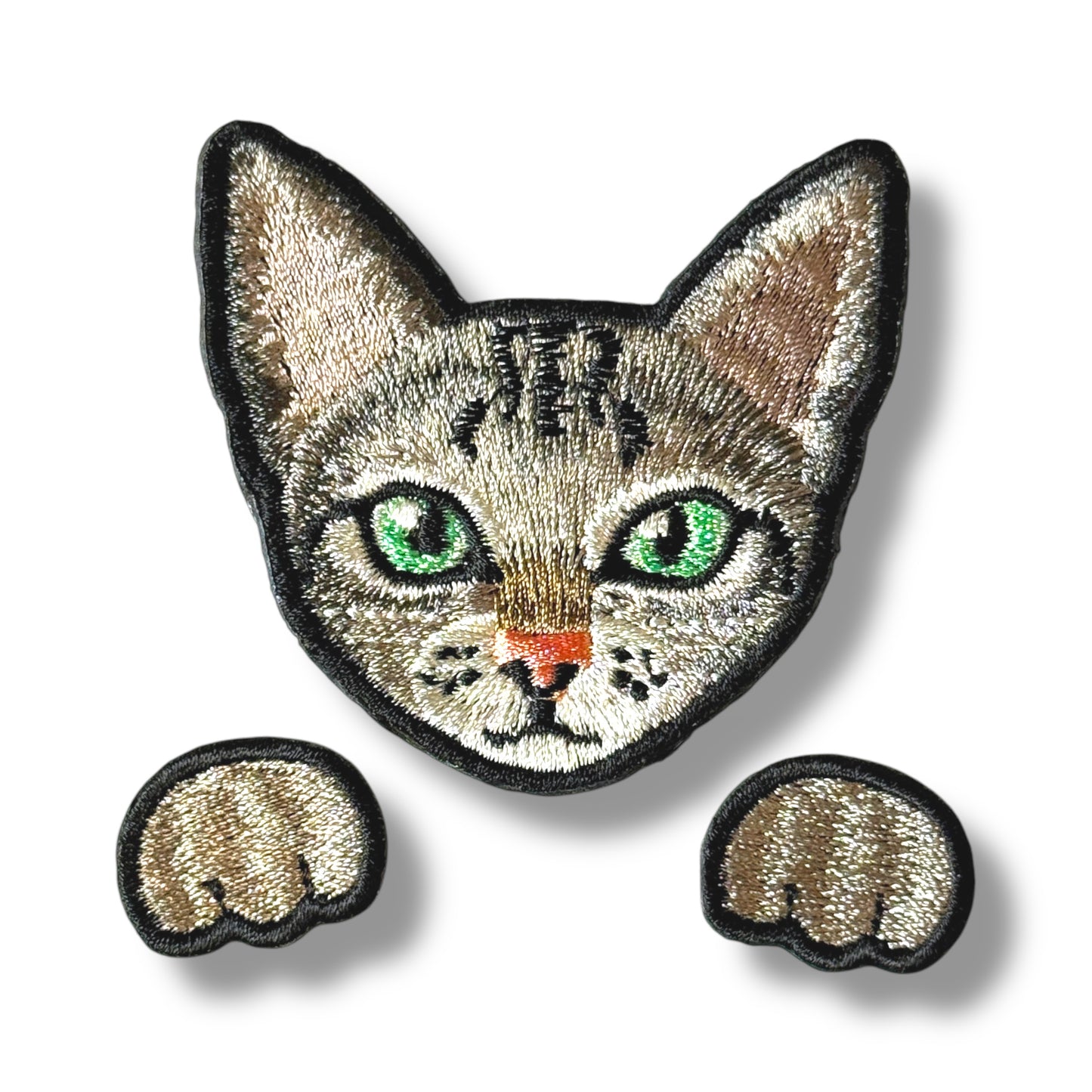 オリエンタルショートヘアの刺繍ワッペン