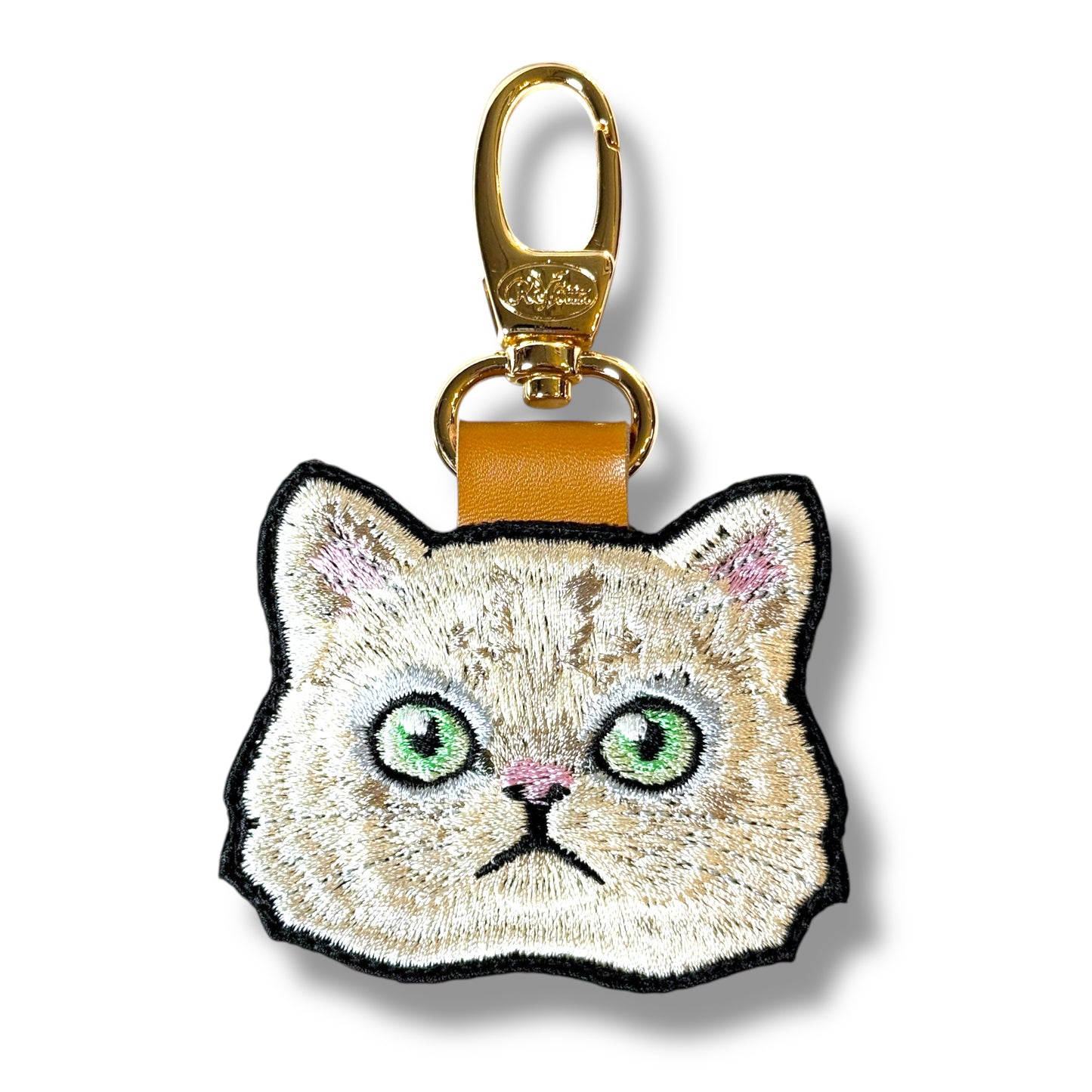 チンチラペルシャの刺繍ワッペン