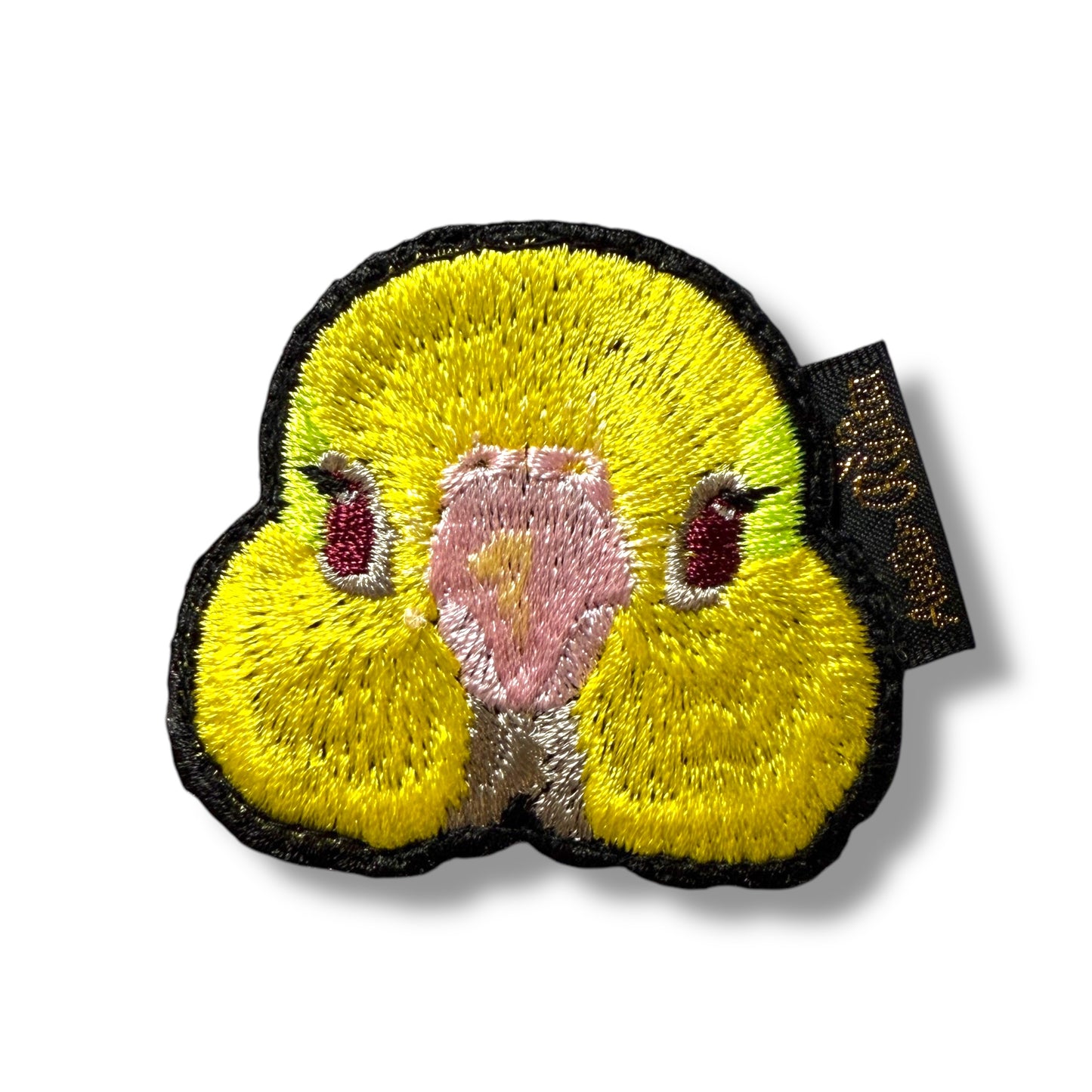 マメルリハの証明写真刺繍ワッペン