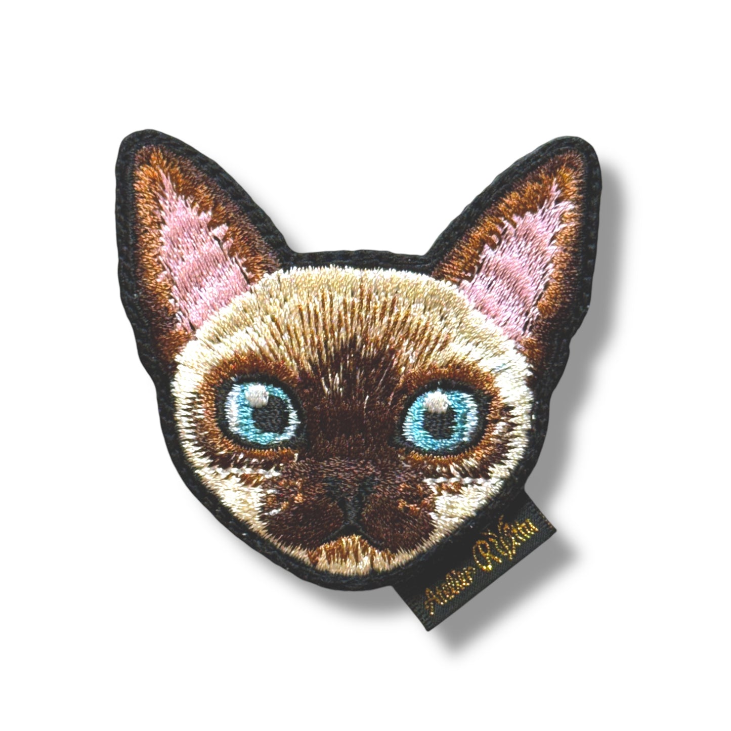 サイアミーズの刺繍ワッペン