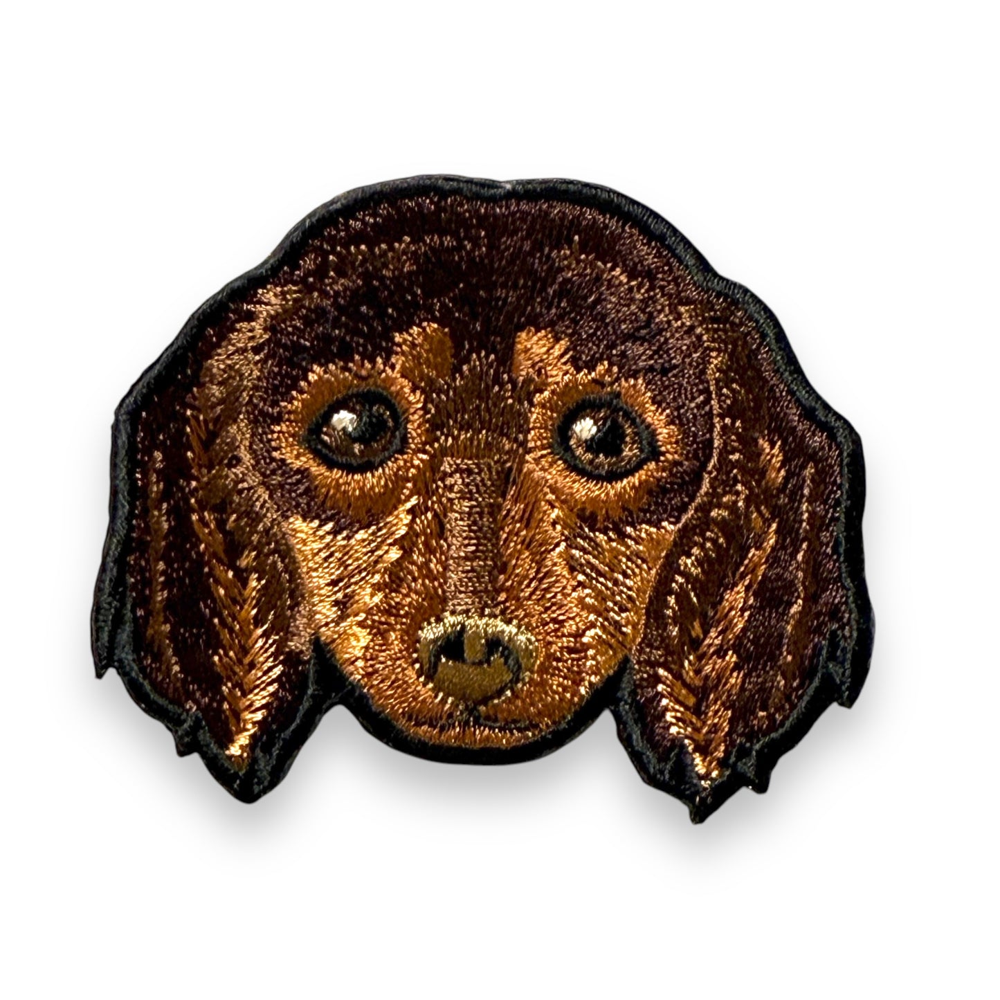 ダックスフントの刺繍ワッペン