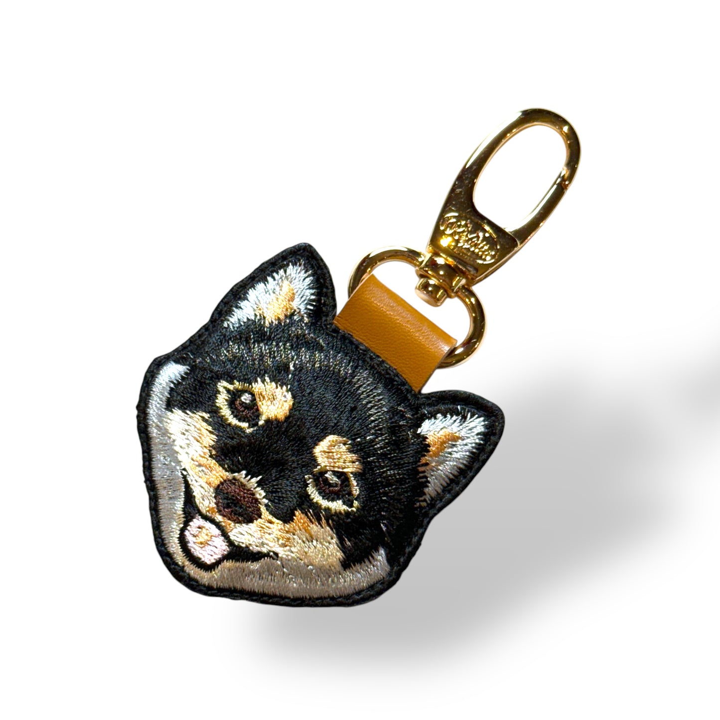 柴犬の刺繍ワッペン