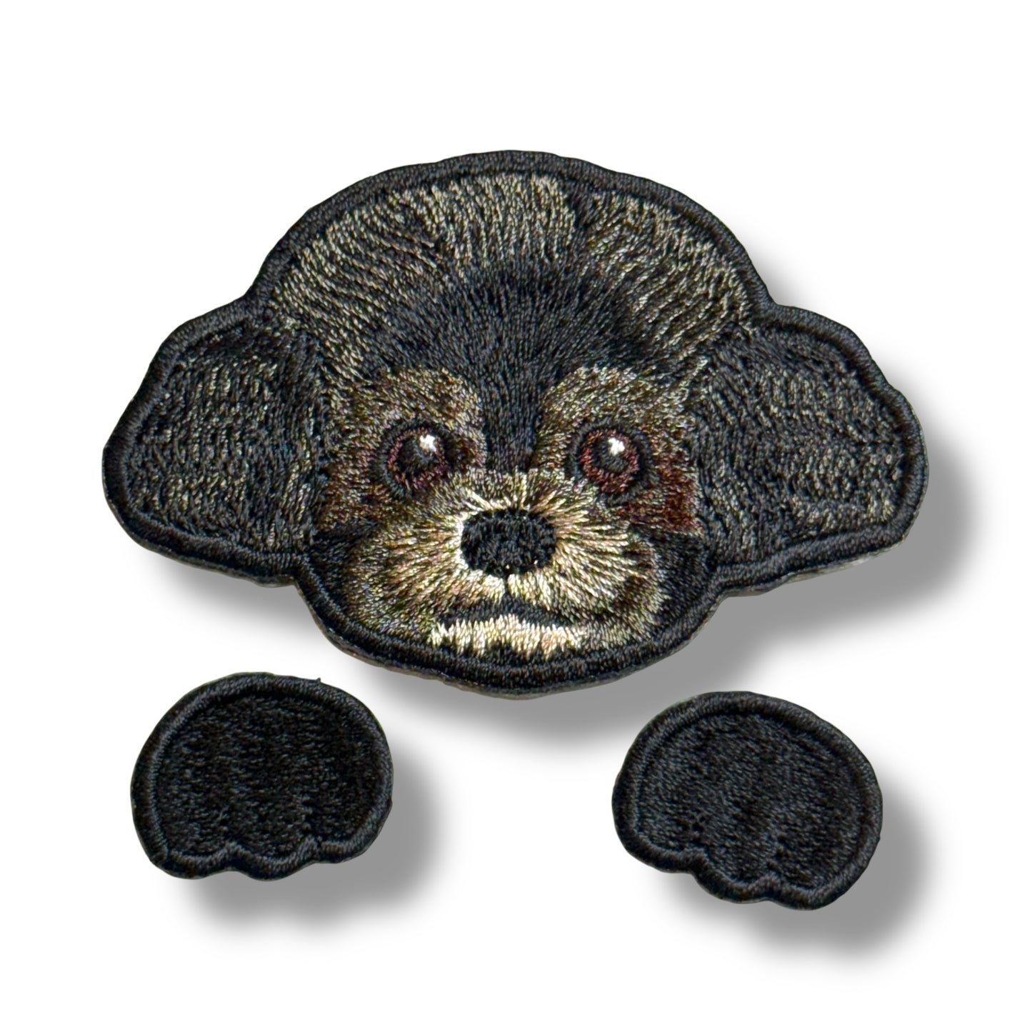 トイプードルの刺繍ワッペン