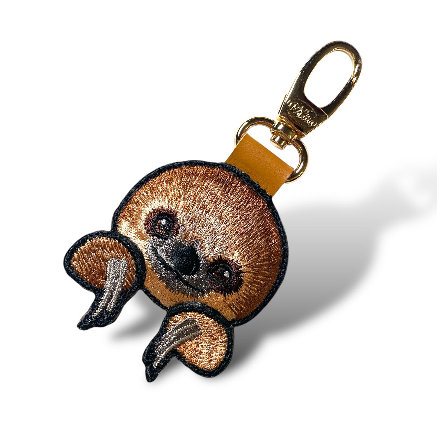 フタユビナマケモノの刺繍ワッペン
