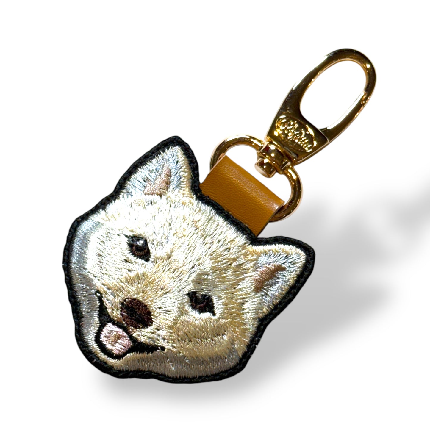 柴犬の刺繍ワッペン