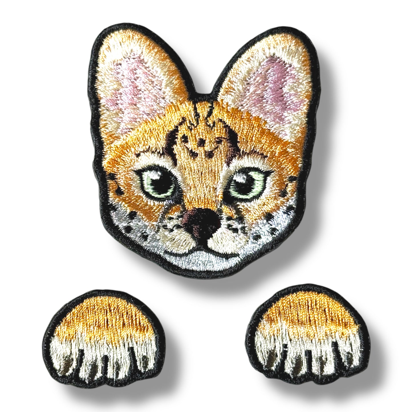 サーバルの刺繍ワッペン