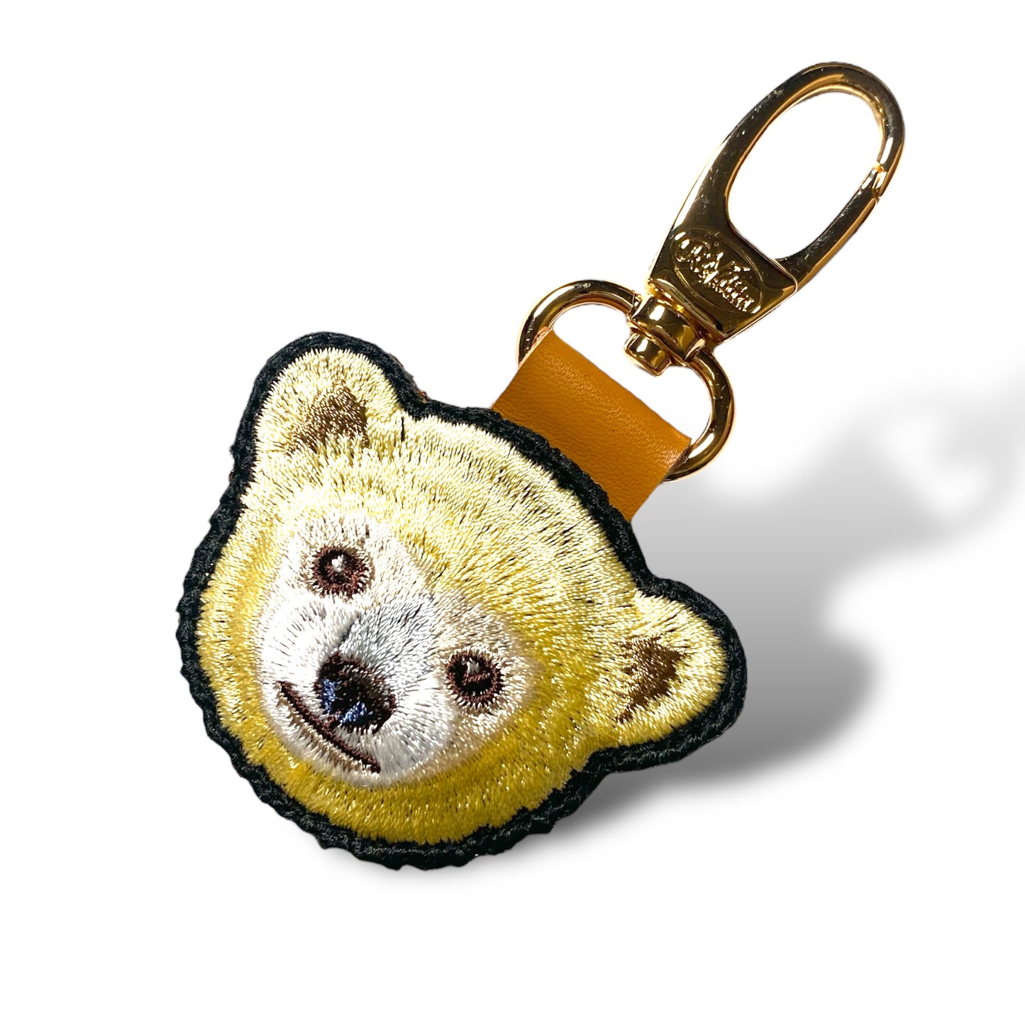ホッキョクグマの刺繍ワッペン