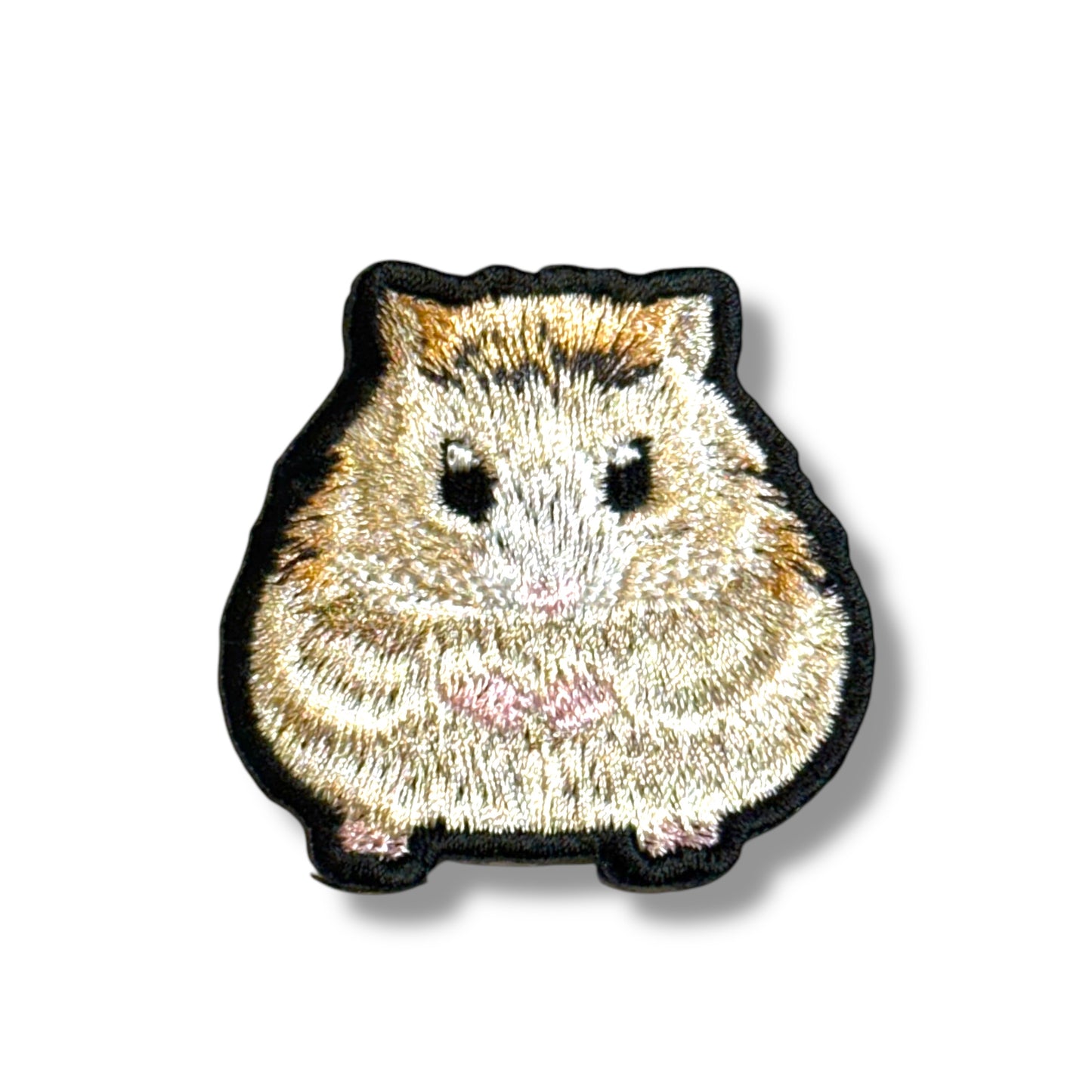 ロボロフスキーハムスターの刺繍ワッペン