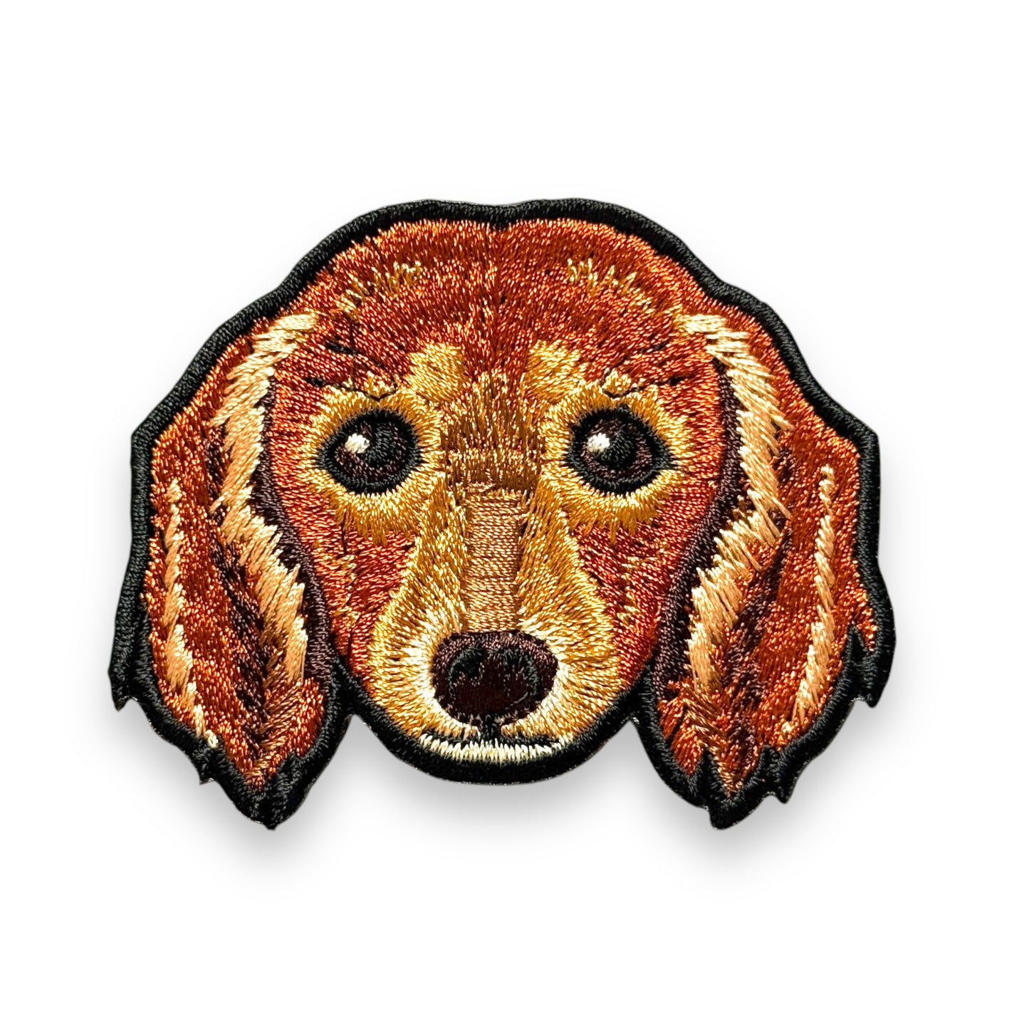 ダックスフントの刺繍ワッペン