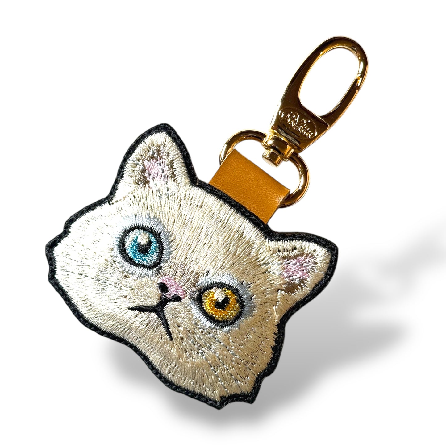 チンチラペルシャの刺繍ワッペン