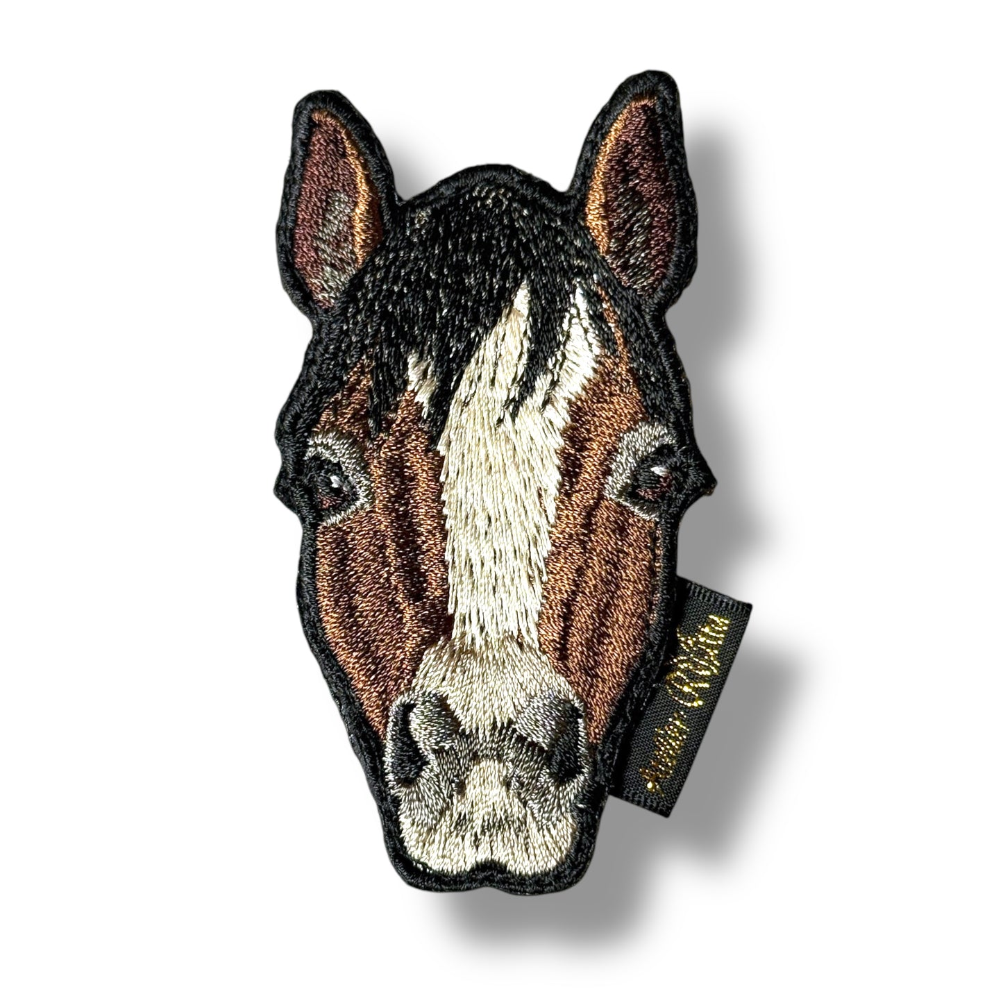 馬の刺繍ワッペン