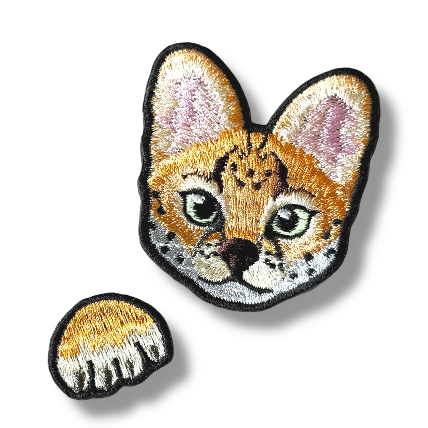 サーバルの刺繍ワッペン