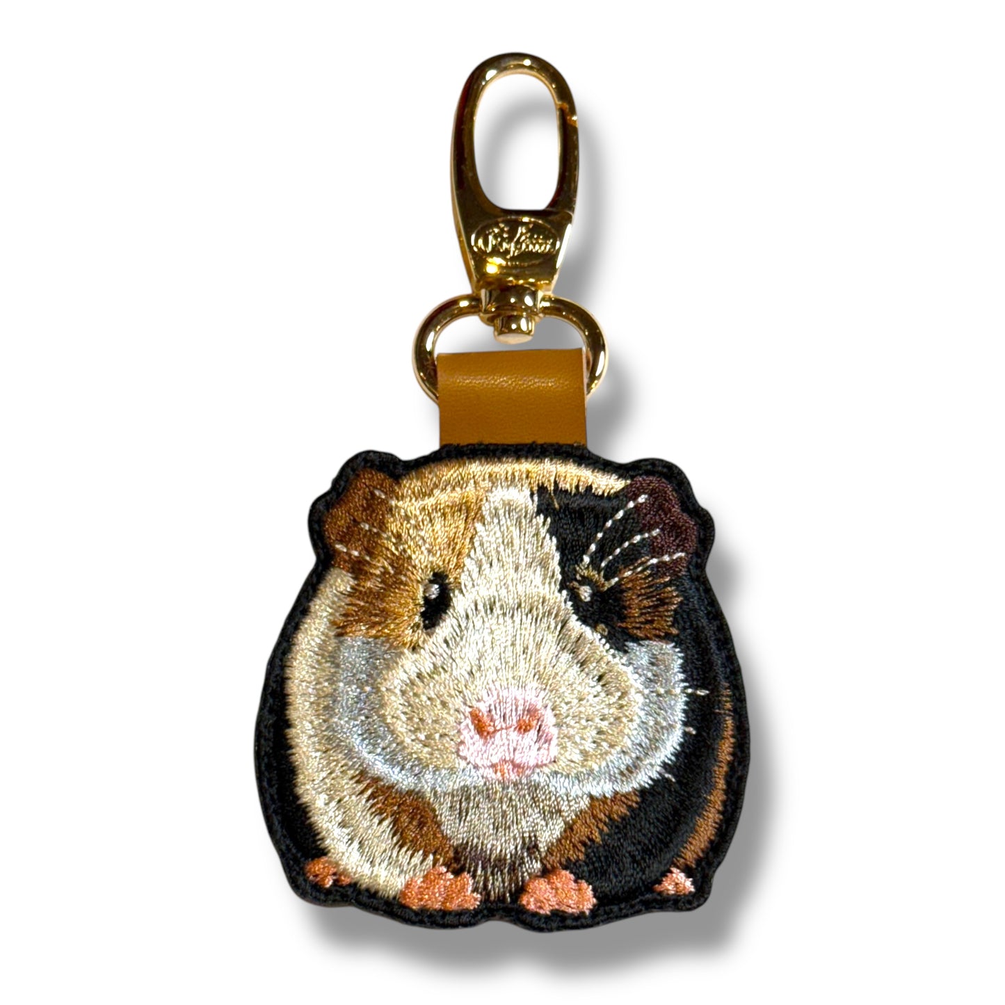モルモットの刺繍ワッペン