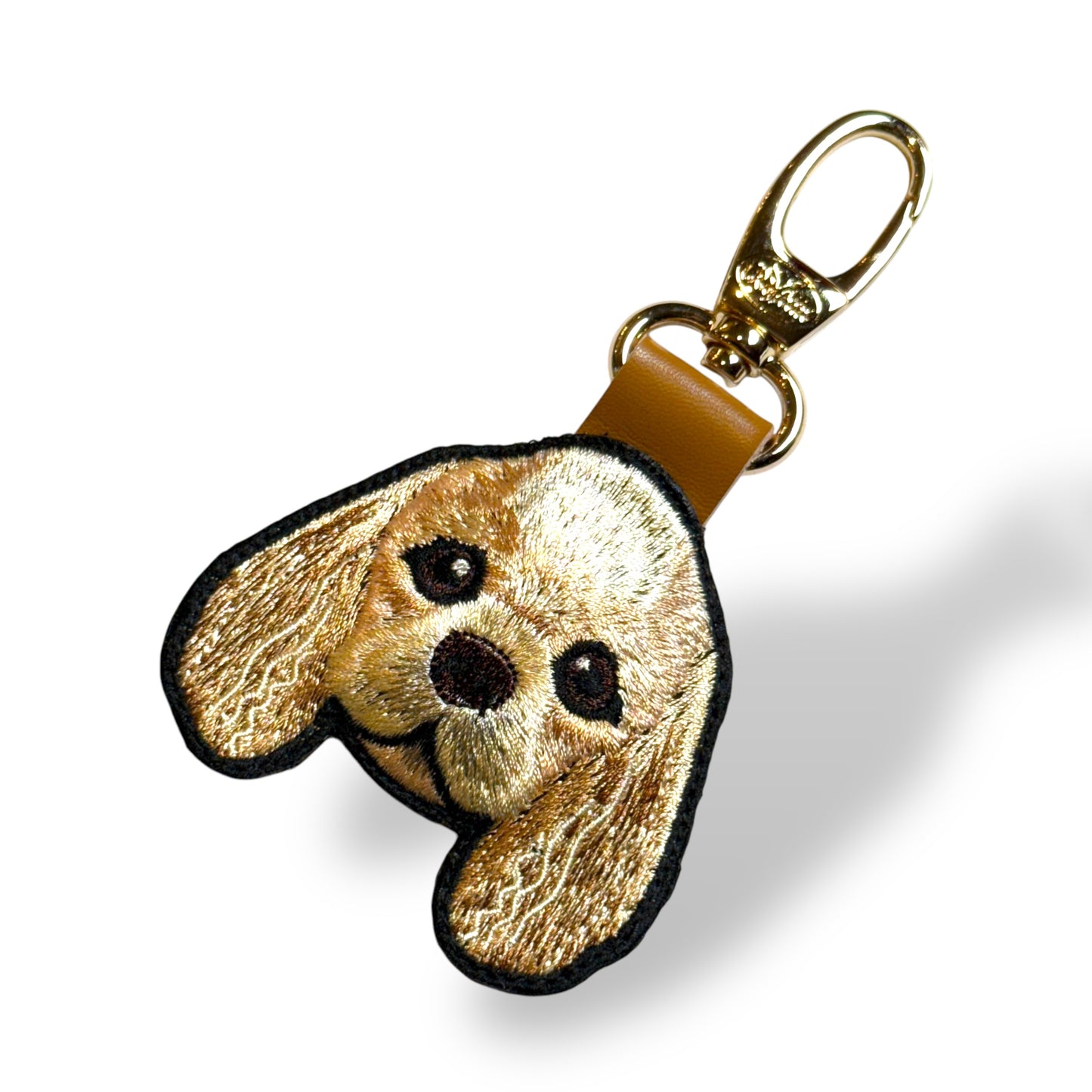 アメリカンコッカースパニエルの刺繍ワッペン