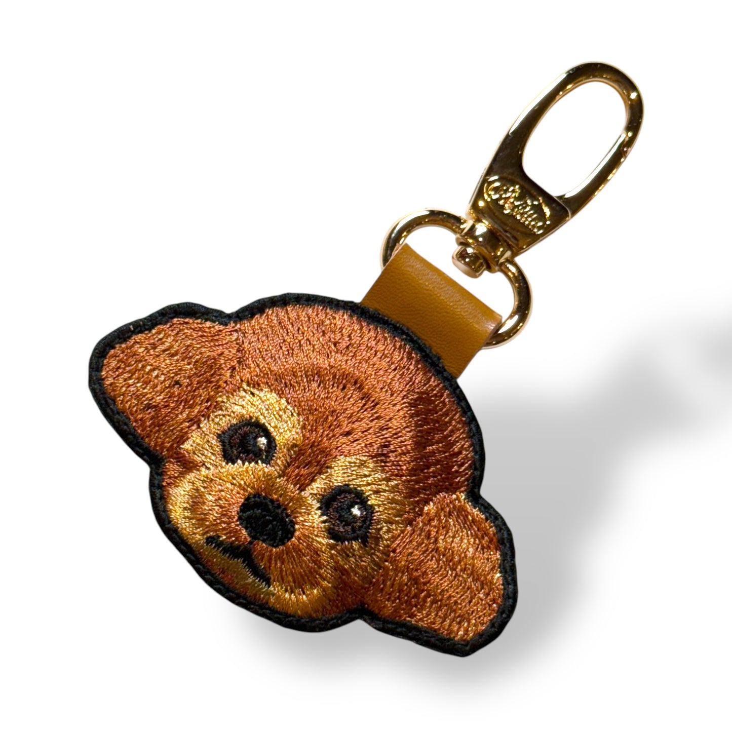 トイプードルの刺繍ワッペン