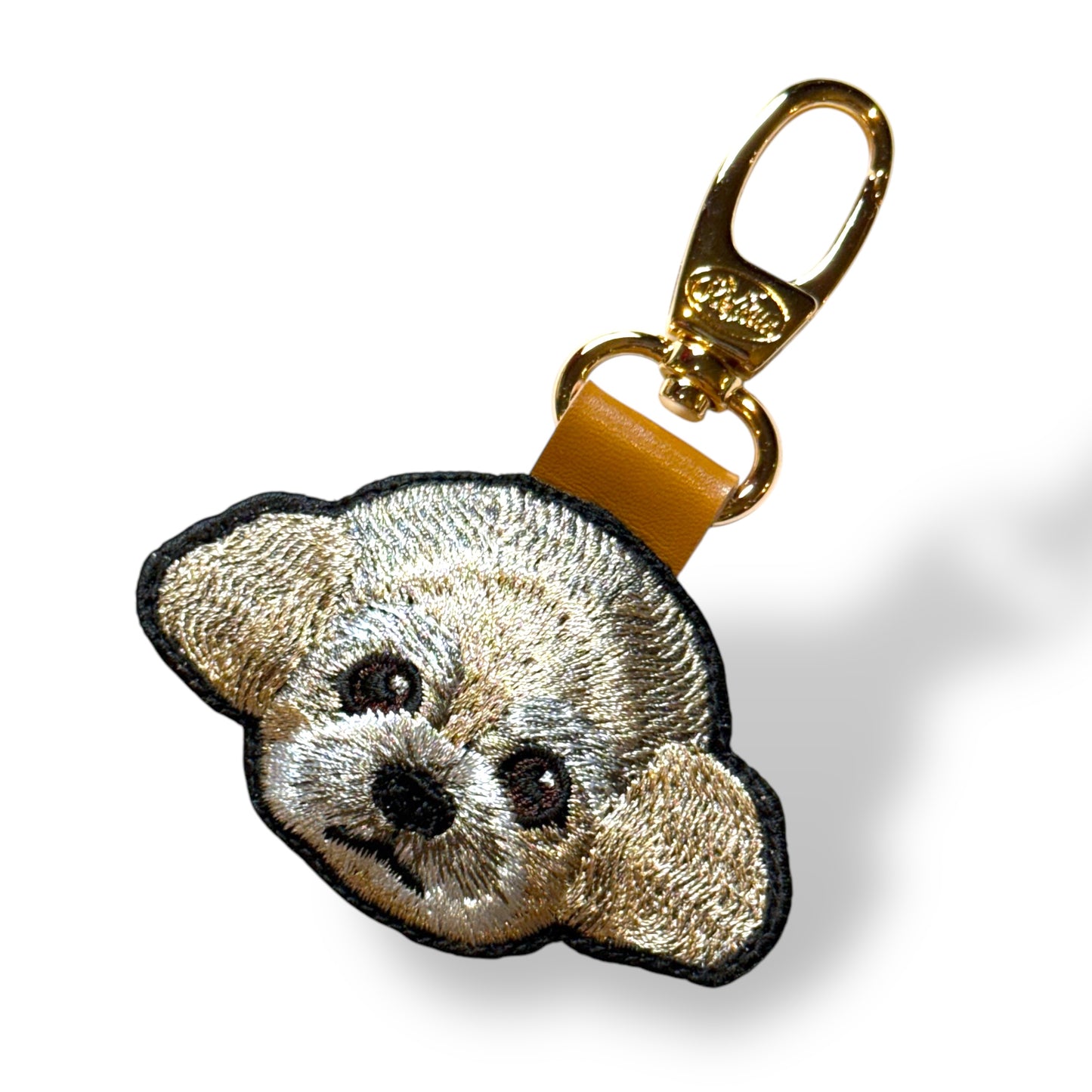 トイプードルの刺繍ワッペン