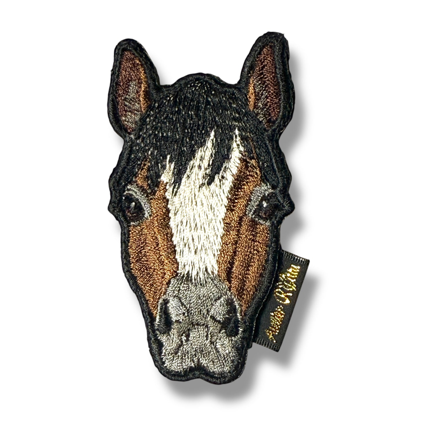 馬の刺繍ワッペン