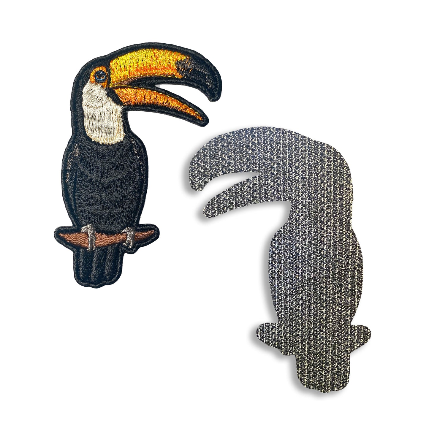 オニオオハシの刺繍ワッペン