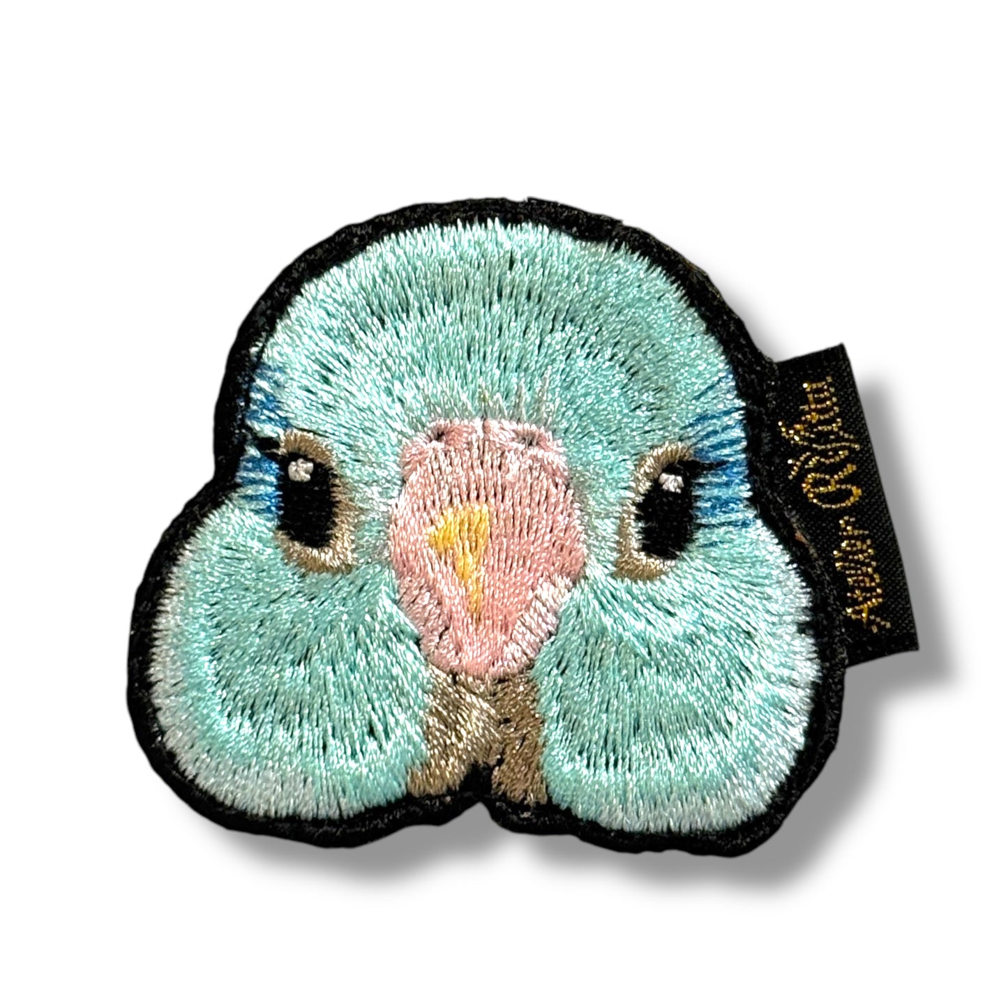 マメルリハの証明写真刺繍ワッペン