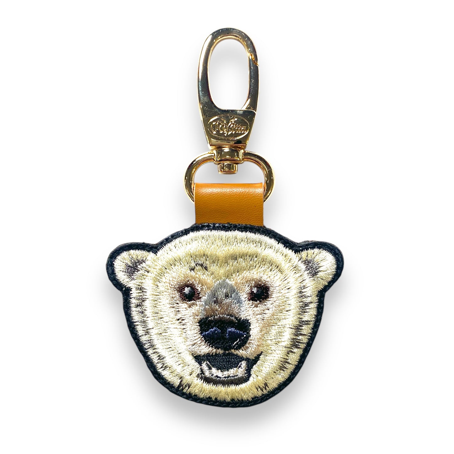 ホッキョクグマの刺繍ワッペン