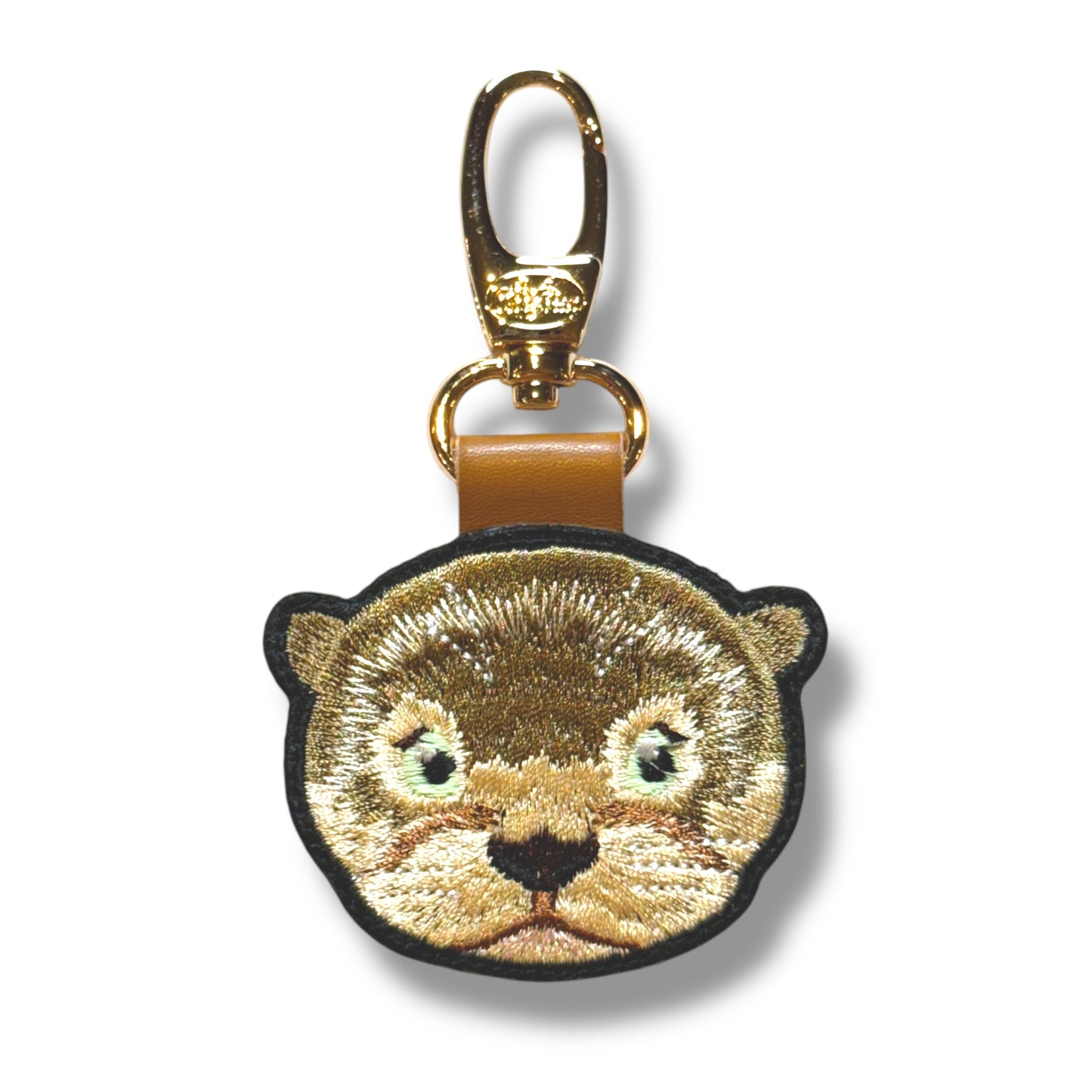 ニホンカワウソの刺繍ワッペン