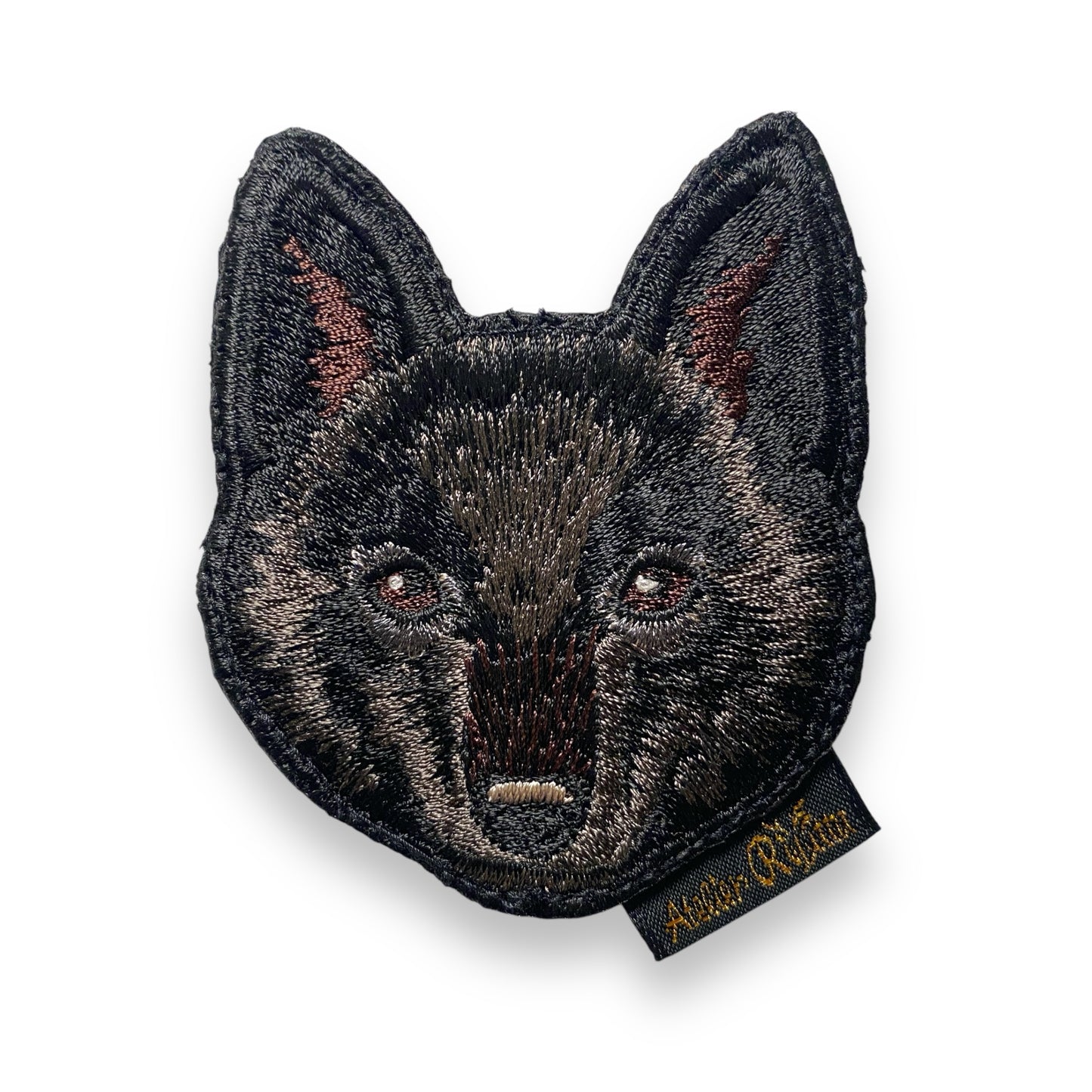 甲斐犬の刺繍ワッペン