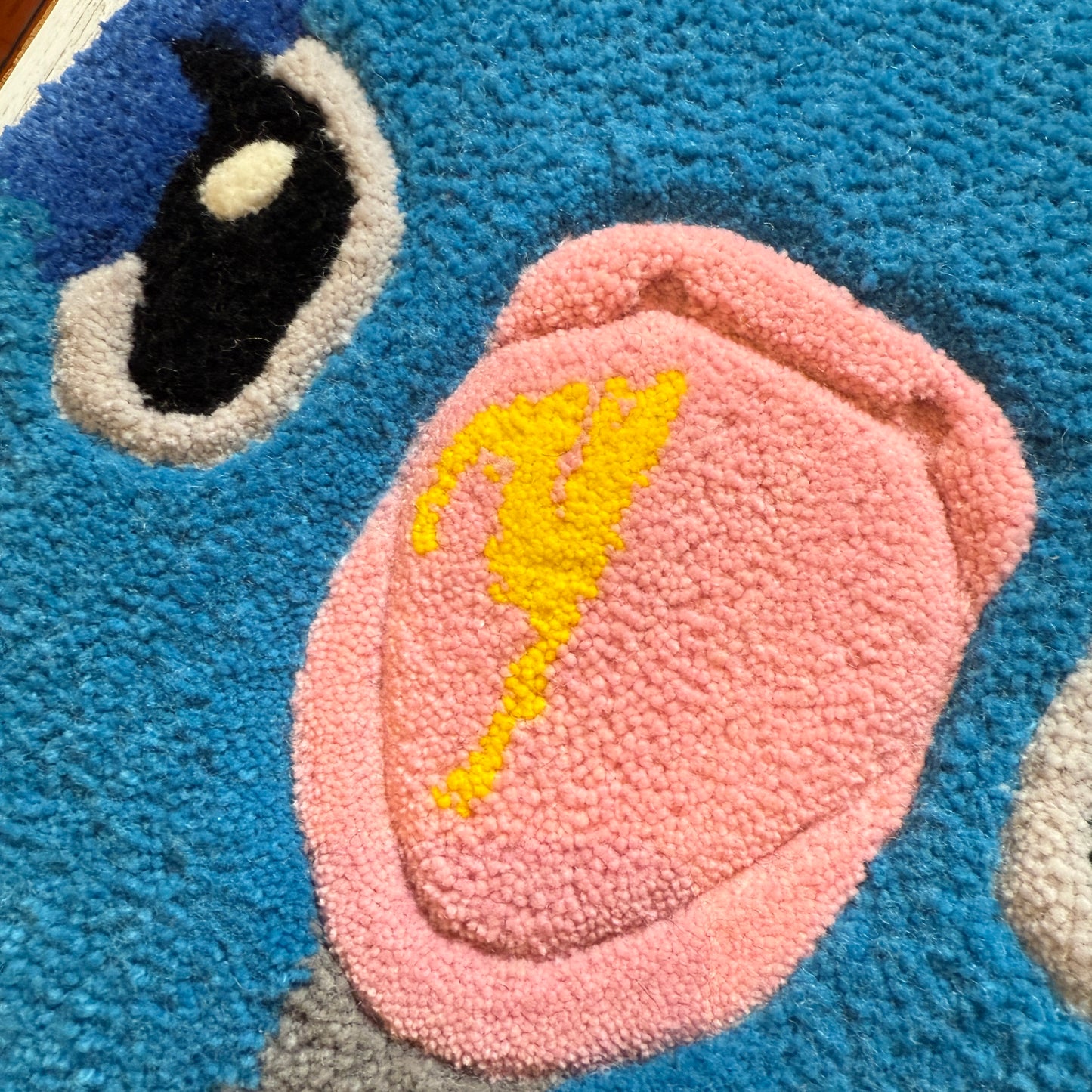 マメルリハのタフティングラグ