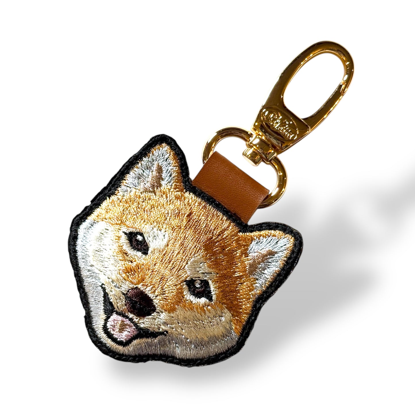 柴犬の刺繍ワッペン