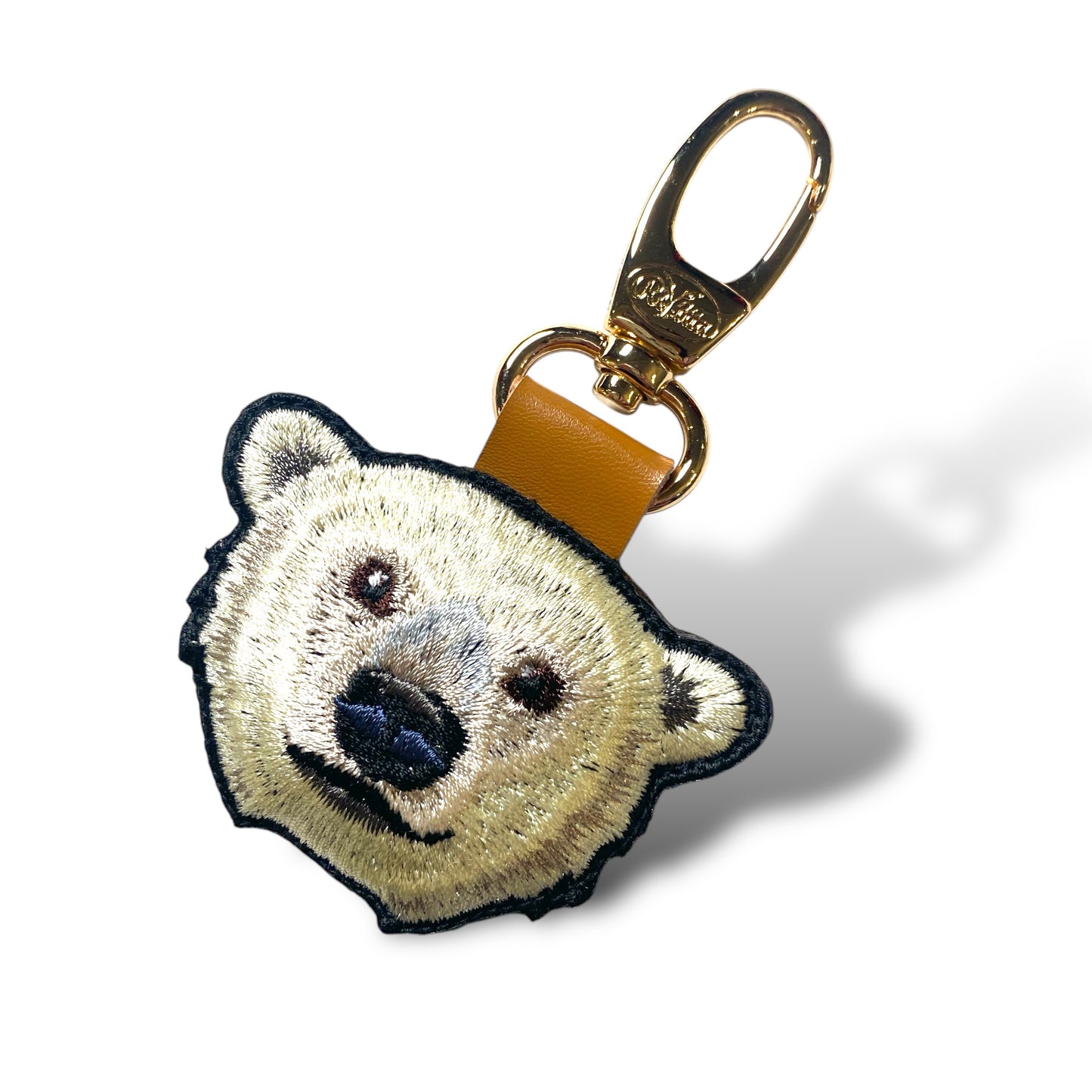 ホッキョクグマの刺繍ワッペン