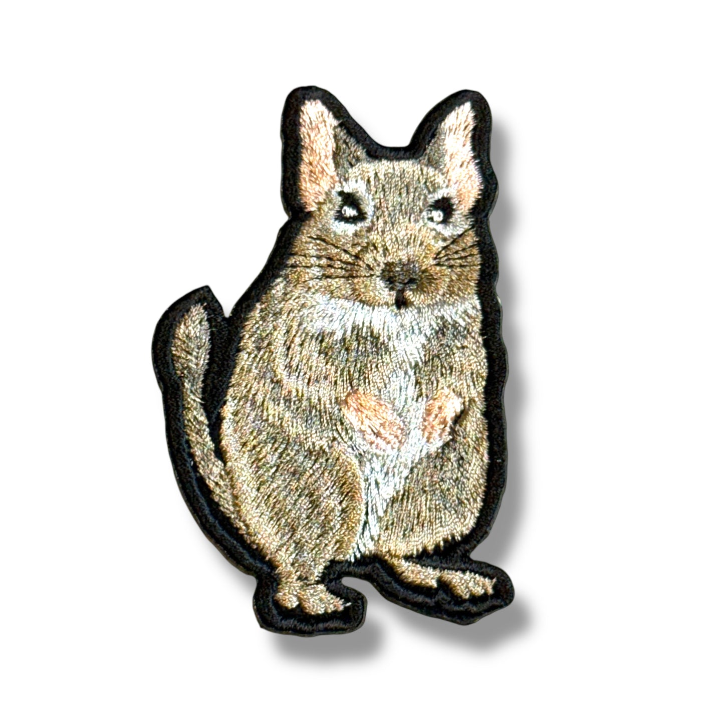 デグーの刺繍ワッペン