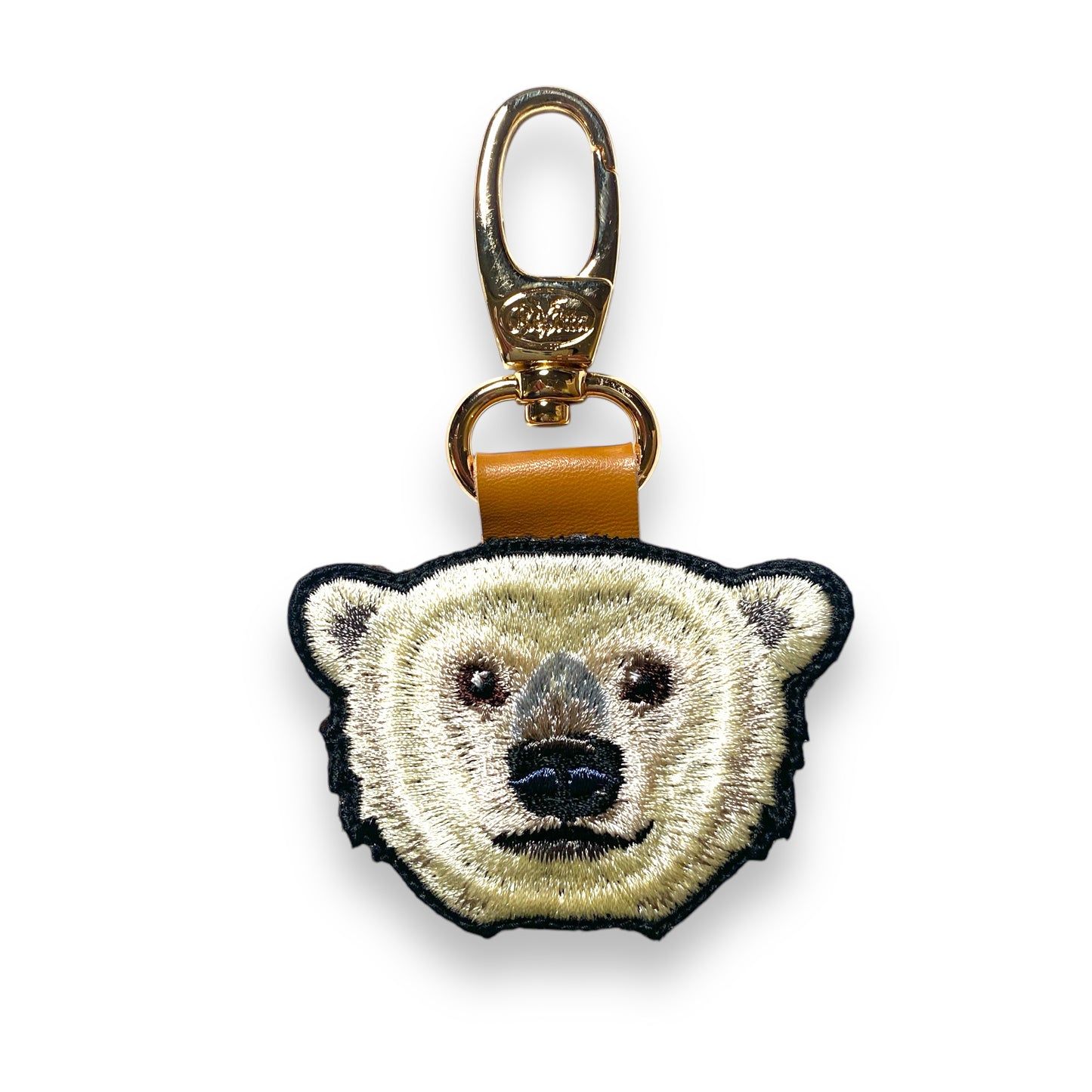 ホッキョクグマの刺繍ワッペン