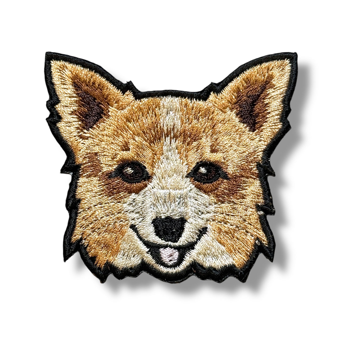 ボーダーコリーの刺繍ワッペン