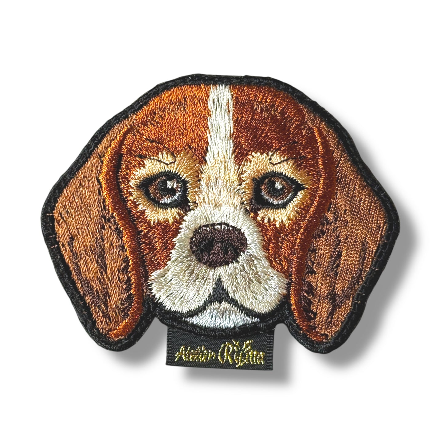 ビーグルの刺繍ワッペン