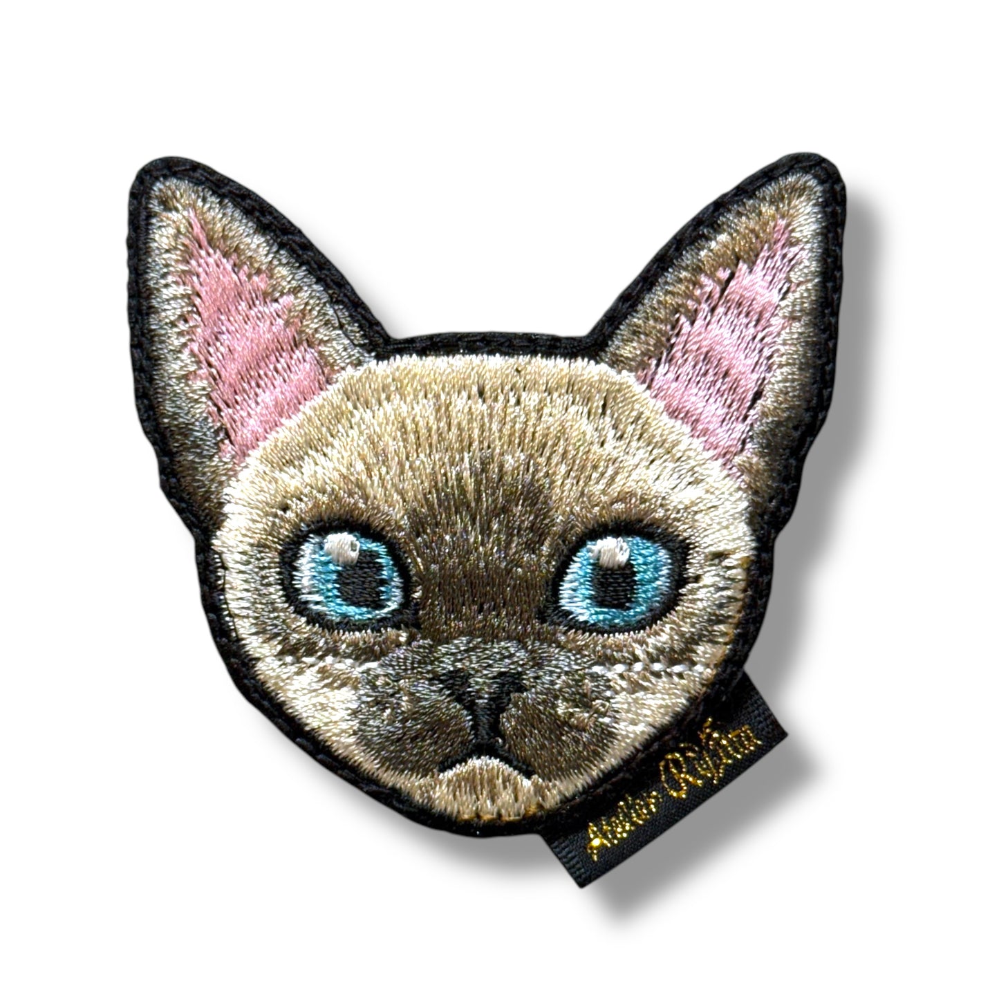 サイアミーズの刺繍ワッペン