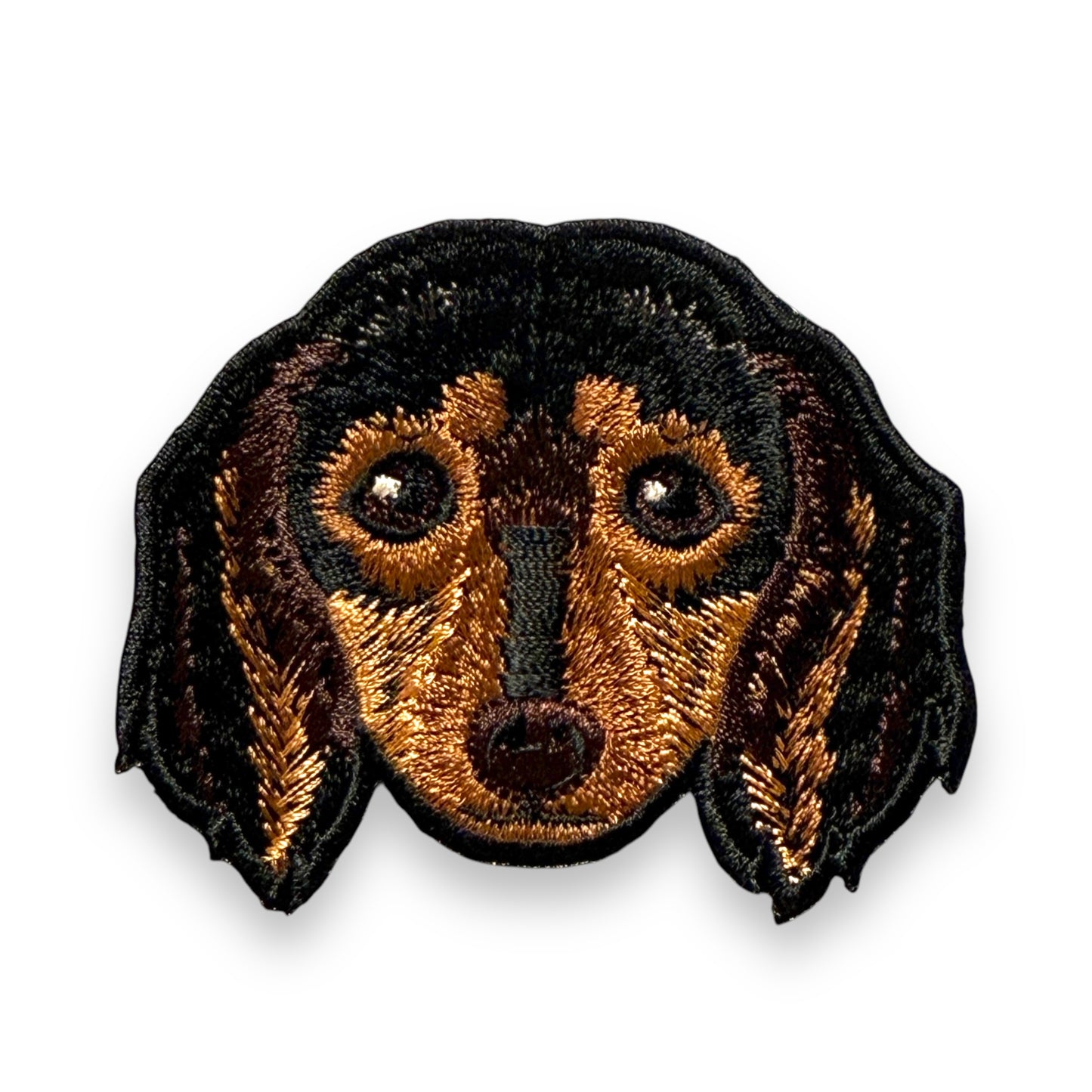 ダックスフントの刺繍ワッペン