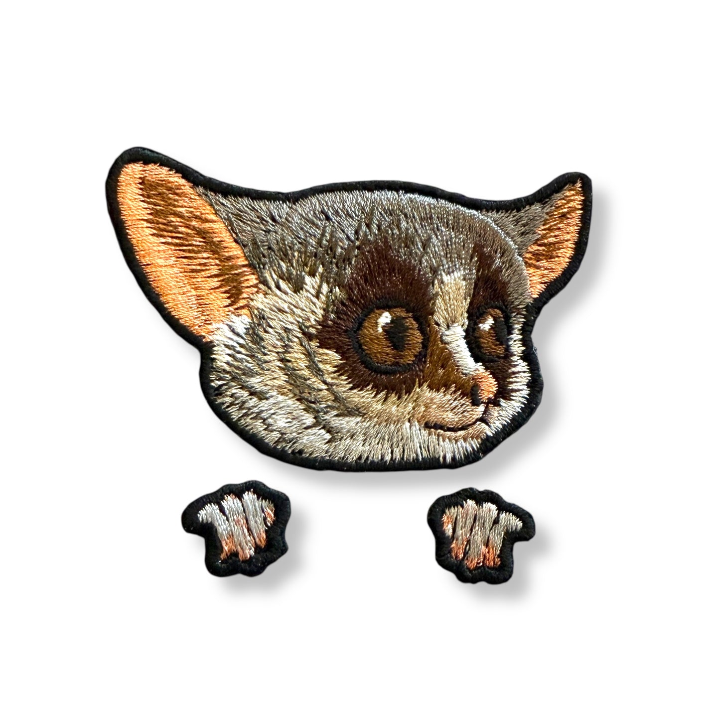 ショウガラゴベビーの 刺繍ワッペン
