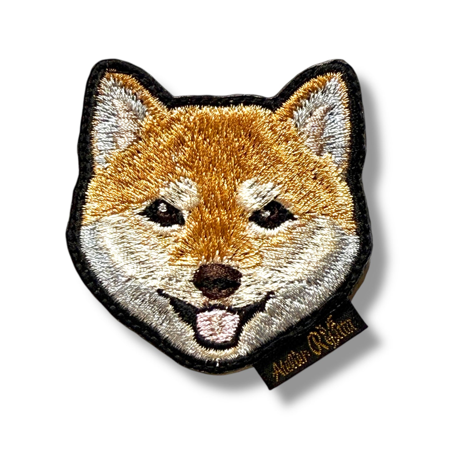 柴犬の刺繍ワッペン