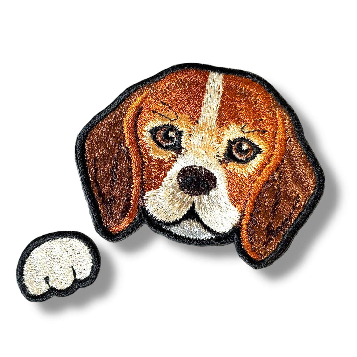 ビーグルの刺繍ワッペン