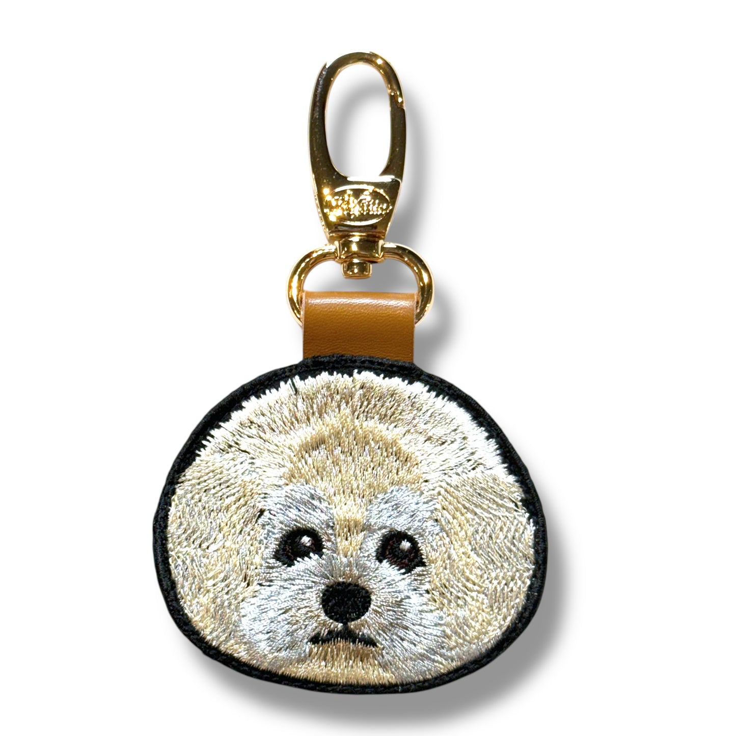ビション・フリーゼの刺繍ワッペン