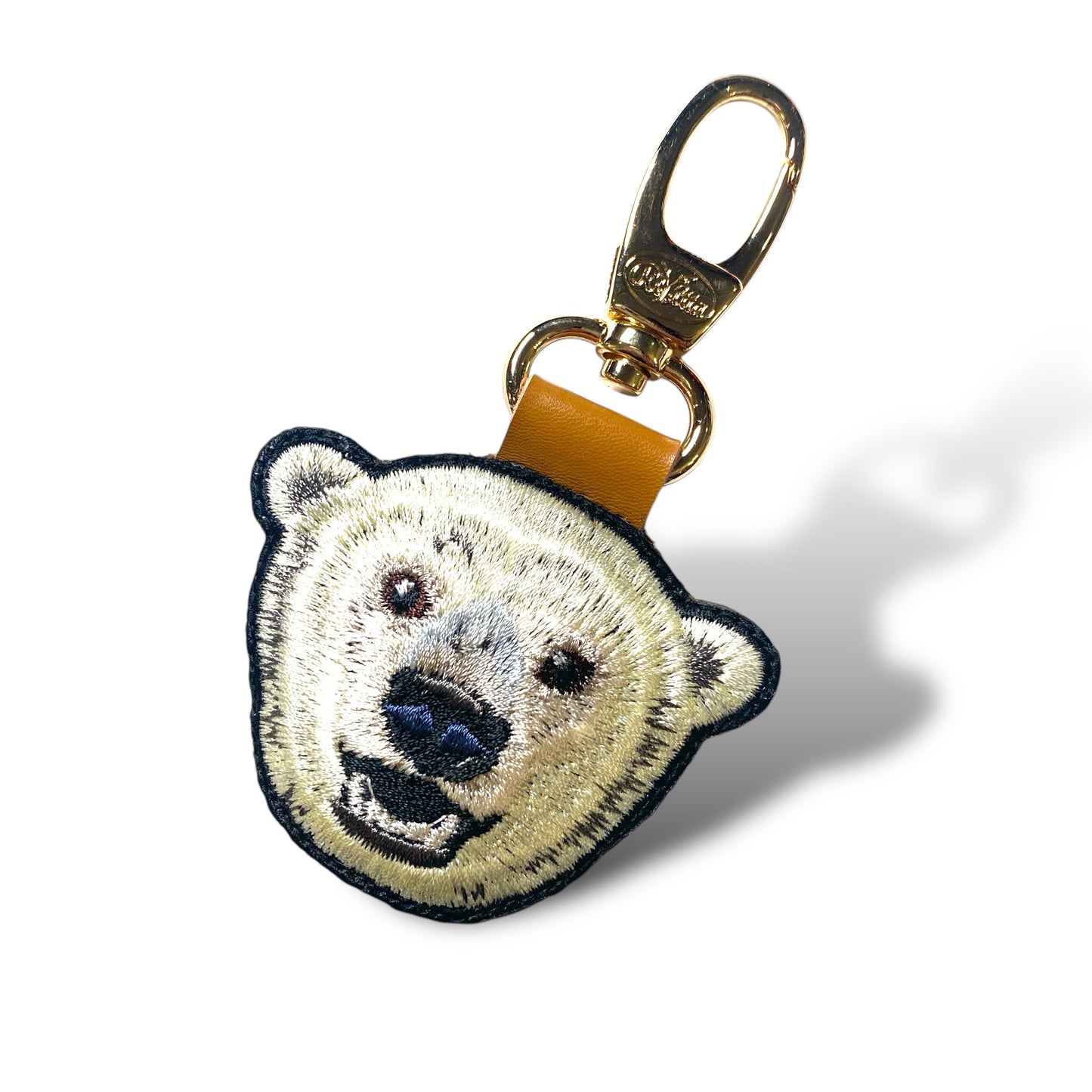 ホッキョクグマの刺繍ワッペン