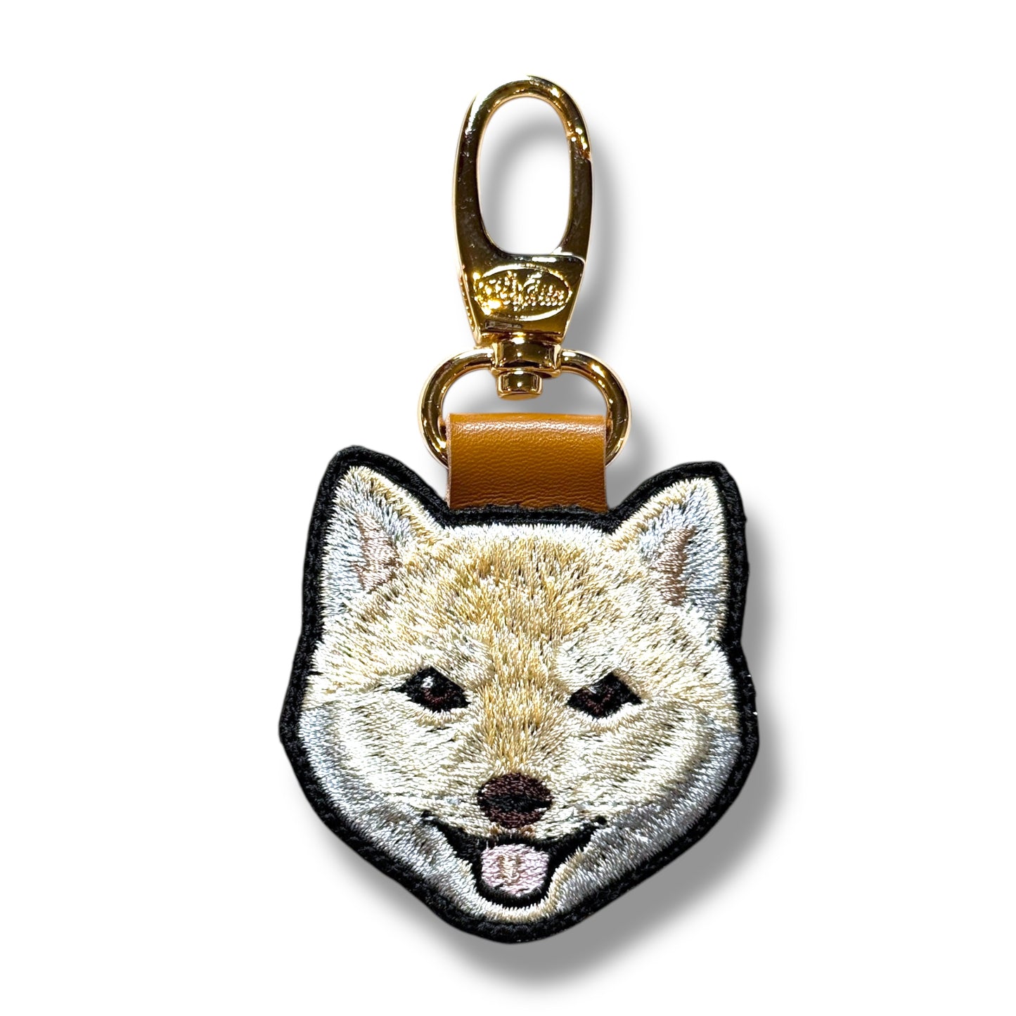 柴犬の刺繍ワッペン