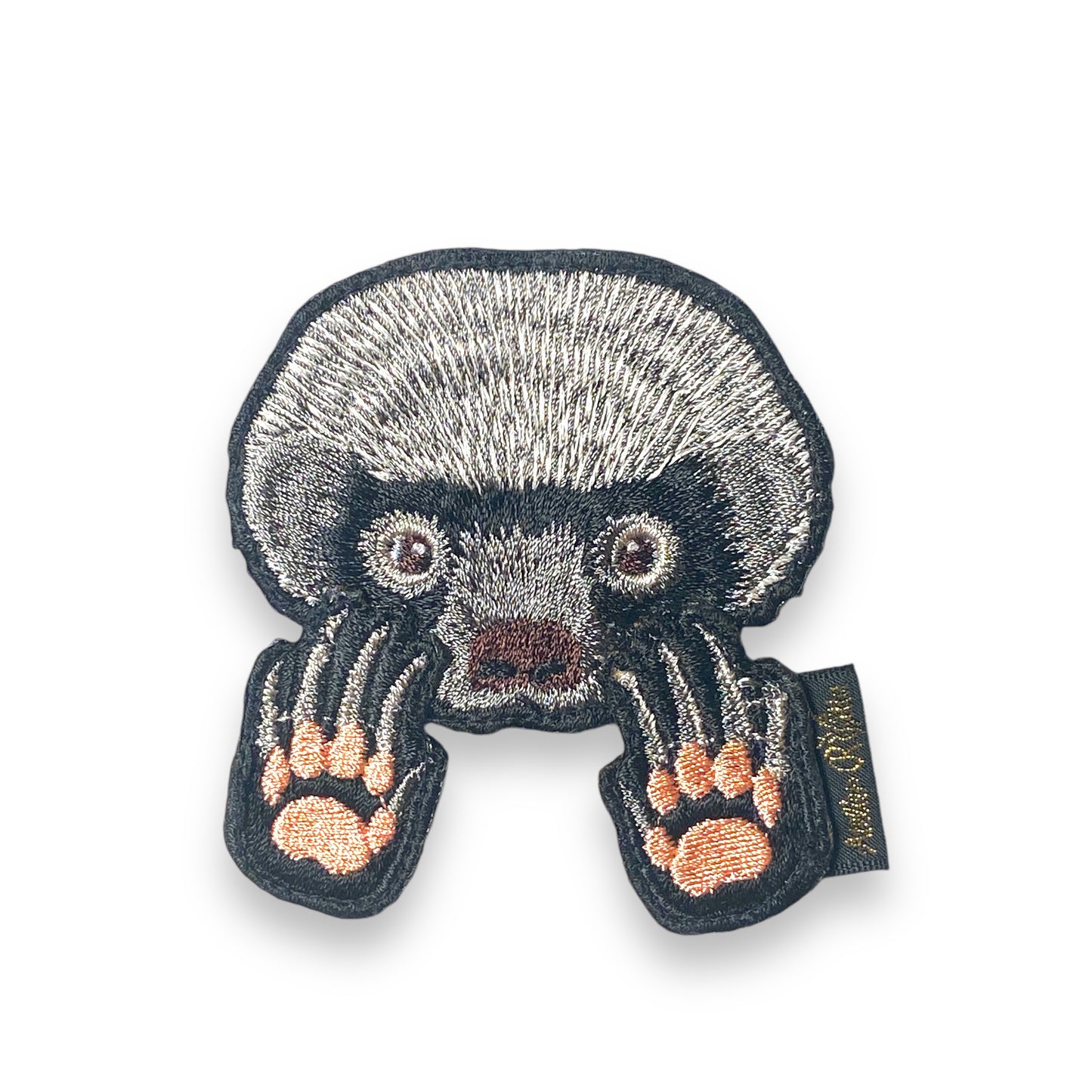 ラーテルの刺繍ワッペン