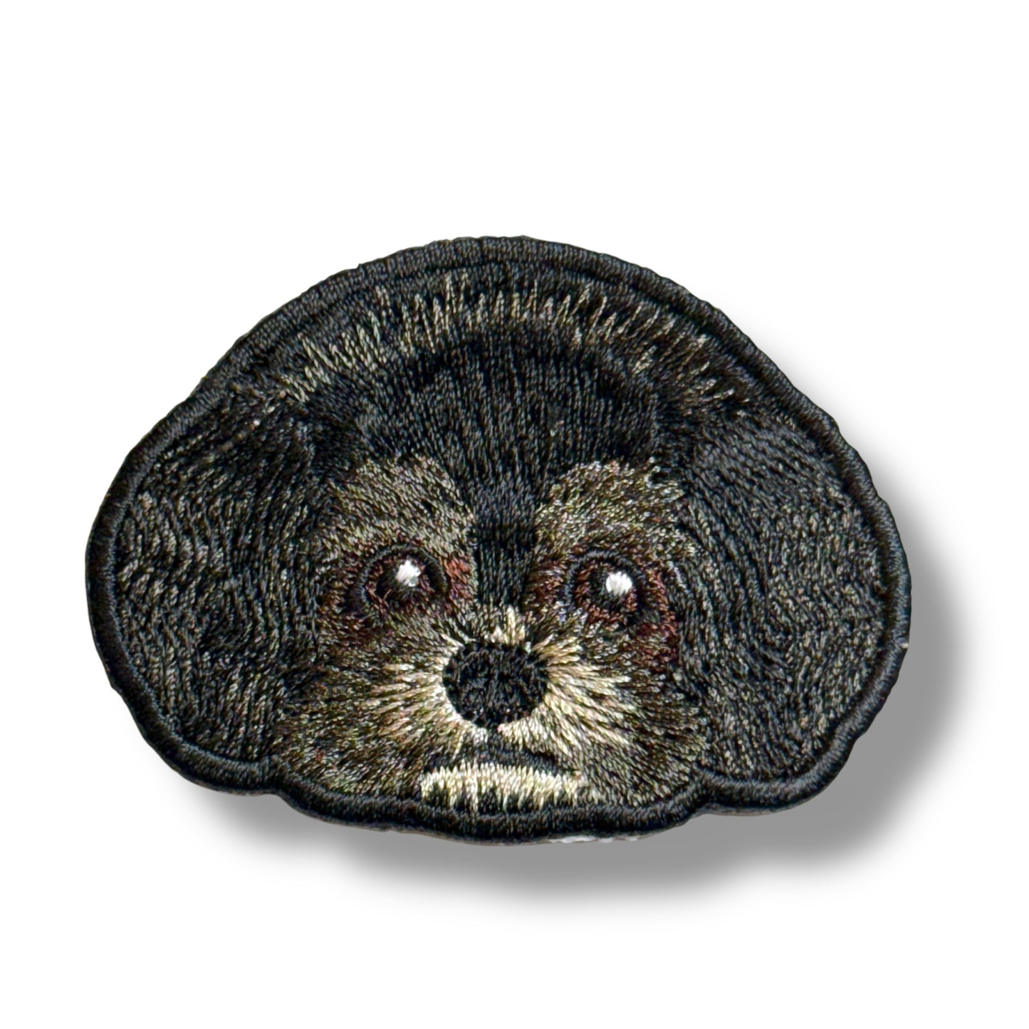 トイプードルの刺繍ワッペン