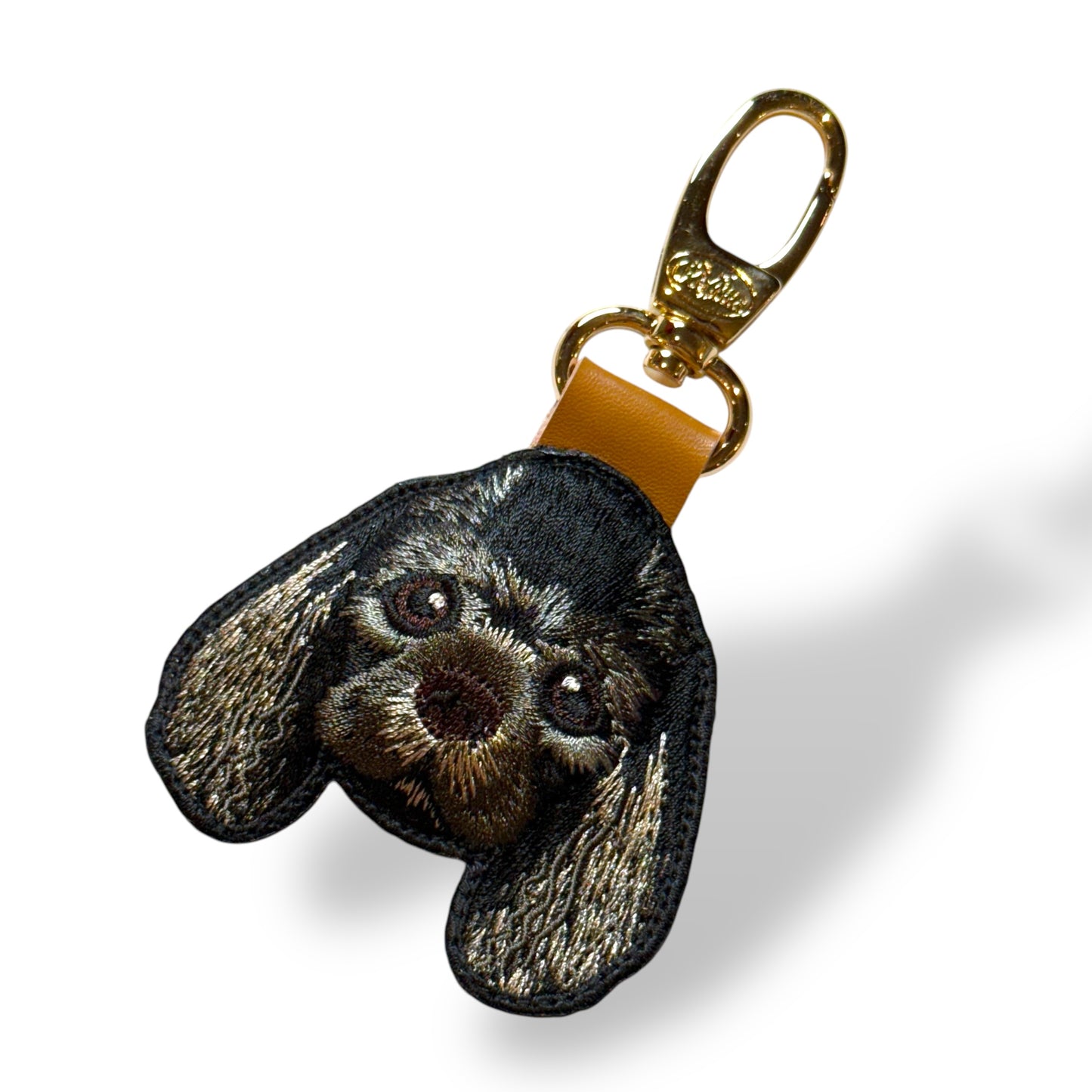 アメリカンコッカースパニエルの刺繍ワッペン