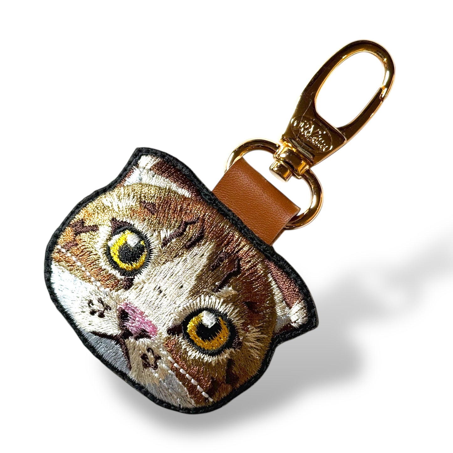スコティッシュフォールドの刺繍ワッペン
