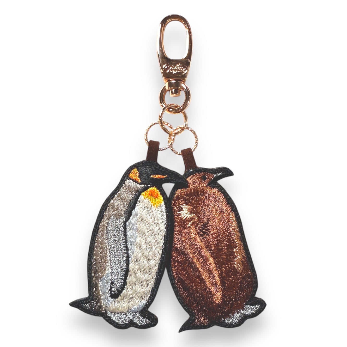 オウサマペンギンの刺繍ワッペン